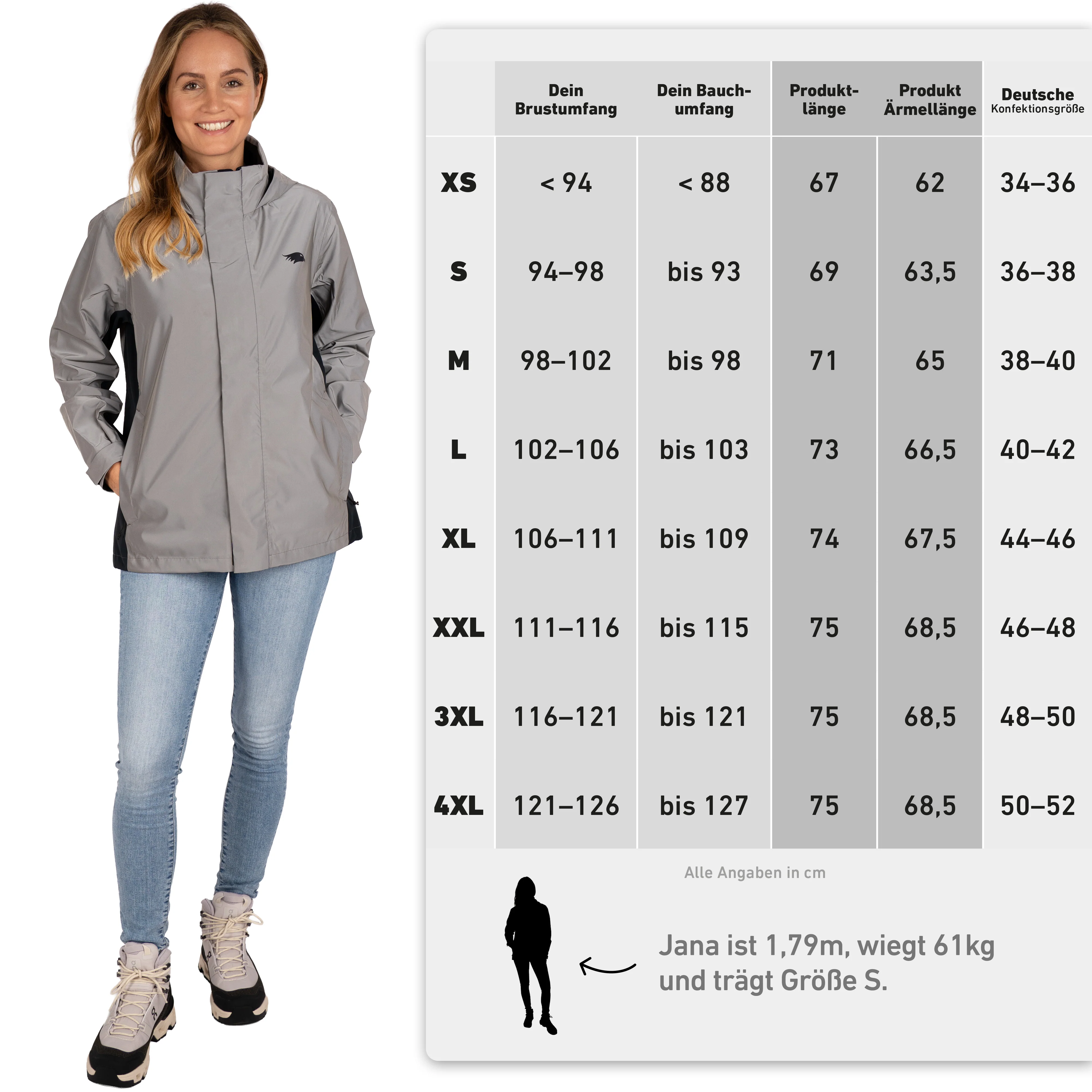 3in1 Smart Jacket - 100% reflektierend & wasserdicht mit Fleece Zipp-In - Image 24