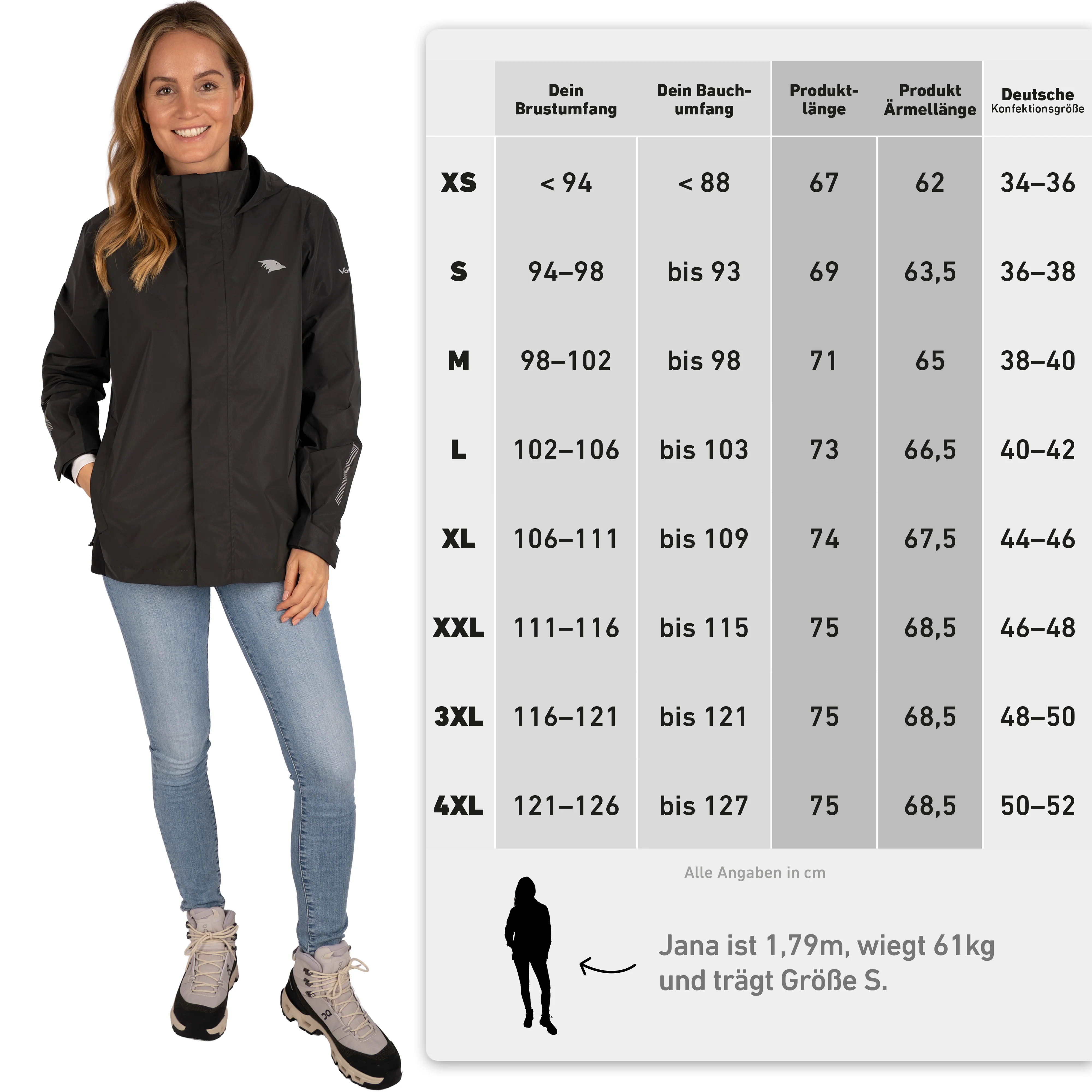 3in1 Smart Jacket - 100% reflektierend & wasserdicht mit Fleece Zipp-In - Image 9
