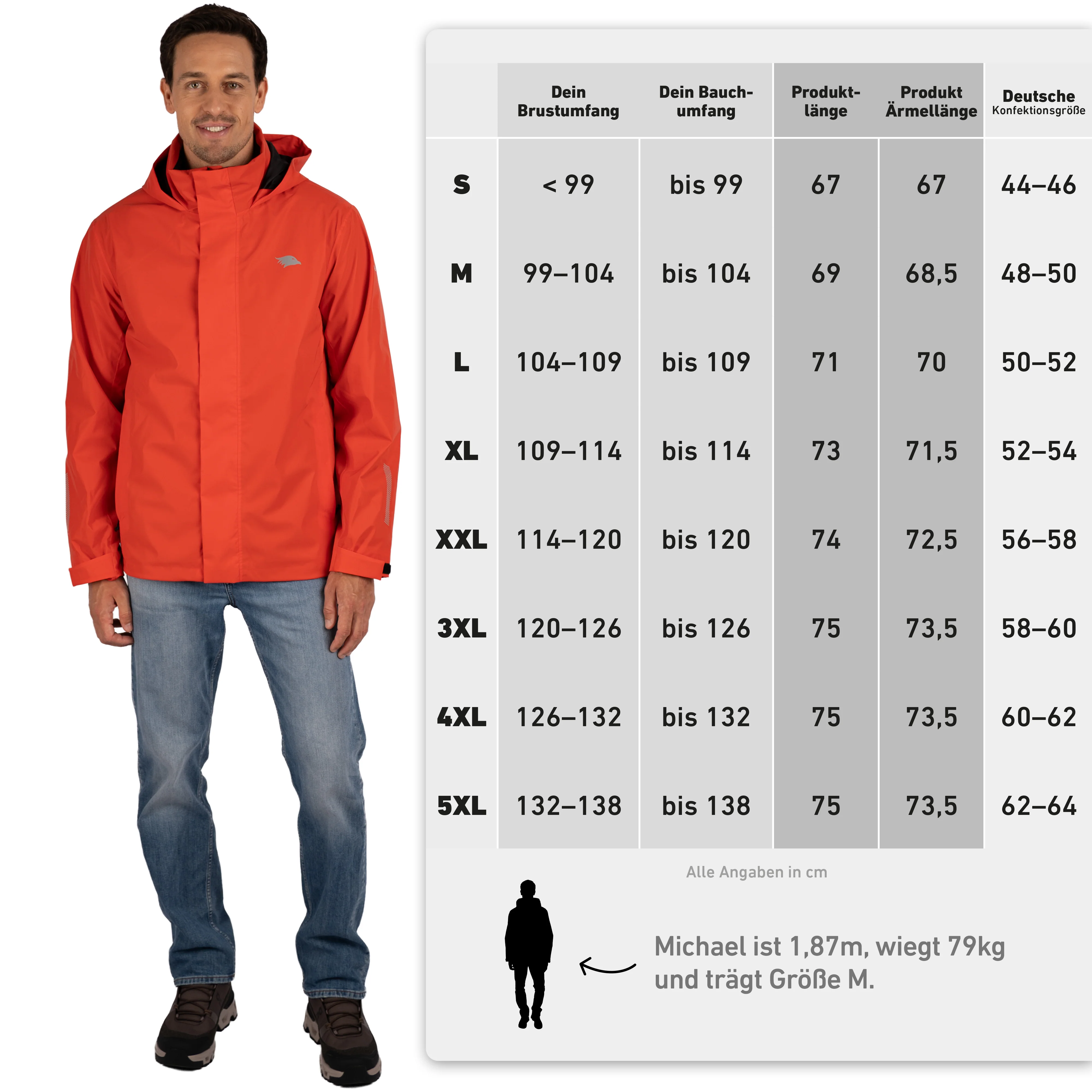3in1 Smart Jacket - 100% reflektierend & wasserdicht mit Fleece Zipp-In - Image 32