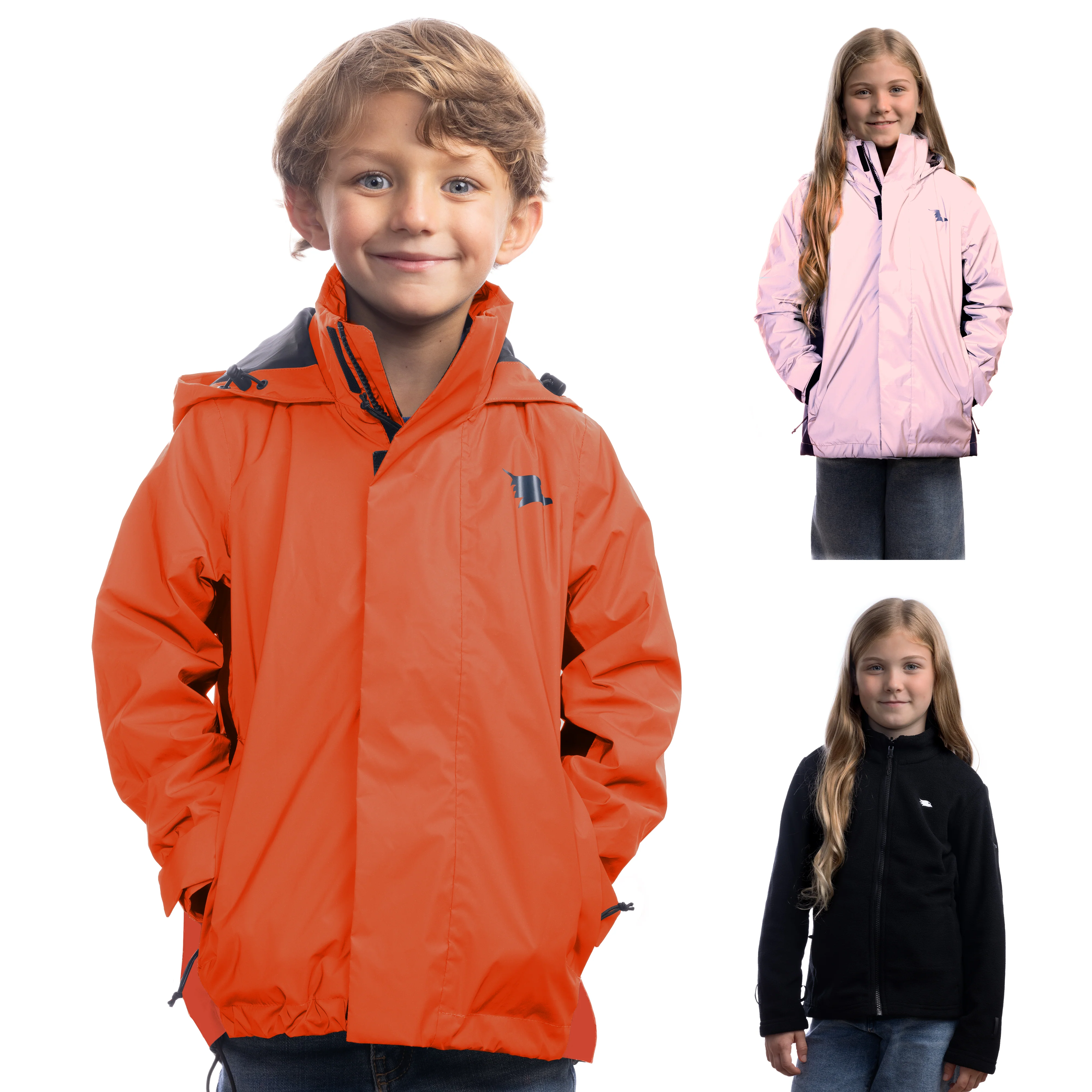 3in1 Smart Jacket - Reflektierende Jacke mit Fleece Zipp-In für Kinder & Jugendliche - Image 7