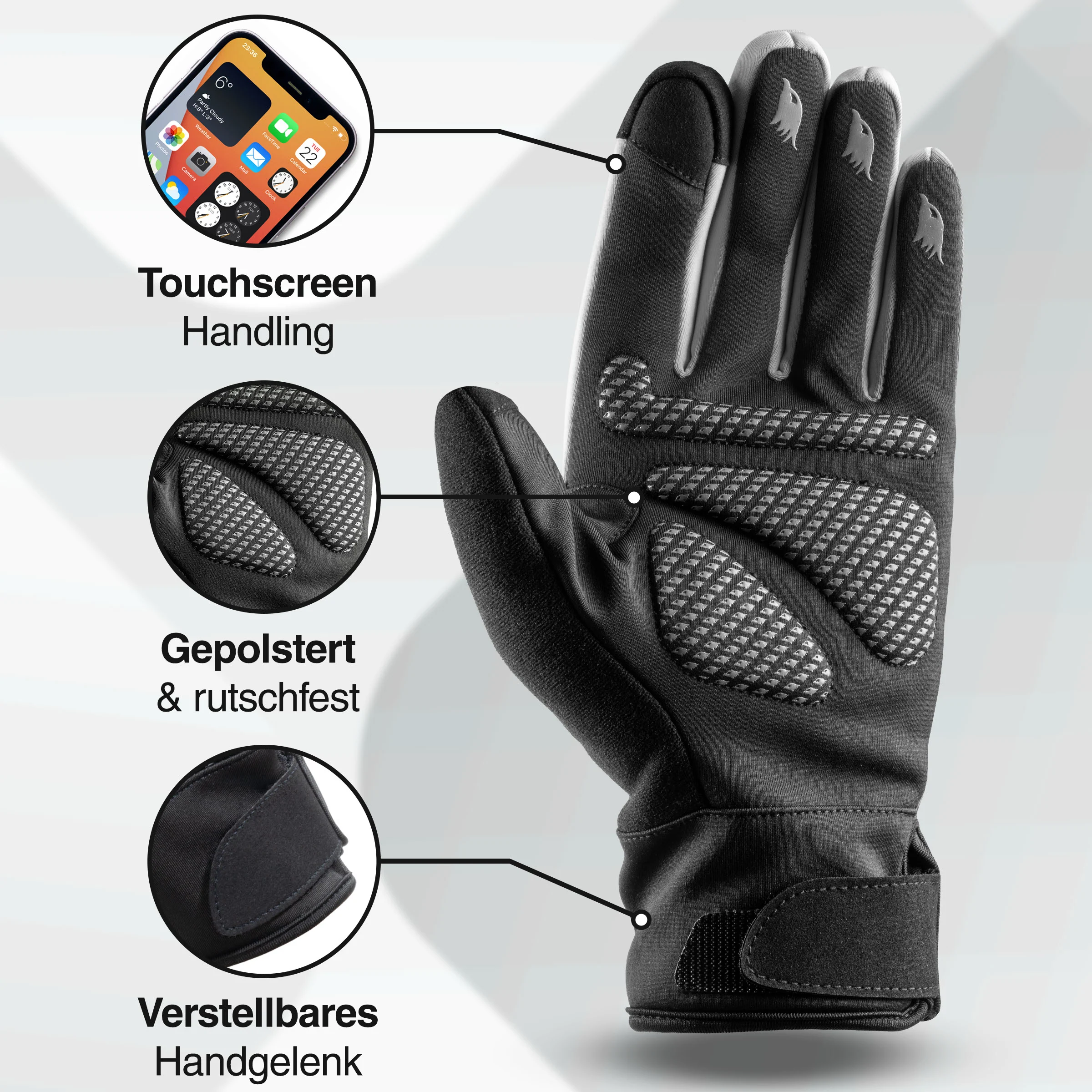 GloRider V2 Flex - Wasserfester Übergangshandschuh mit Grip - Image 7