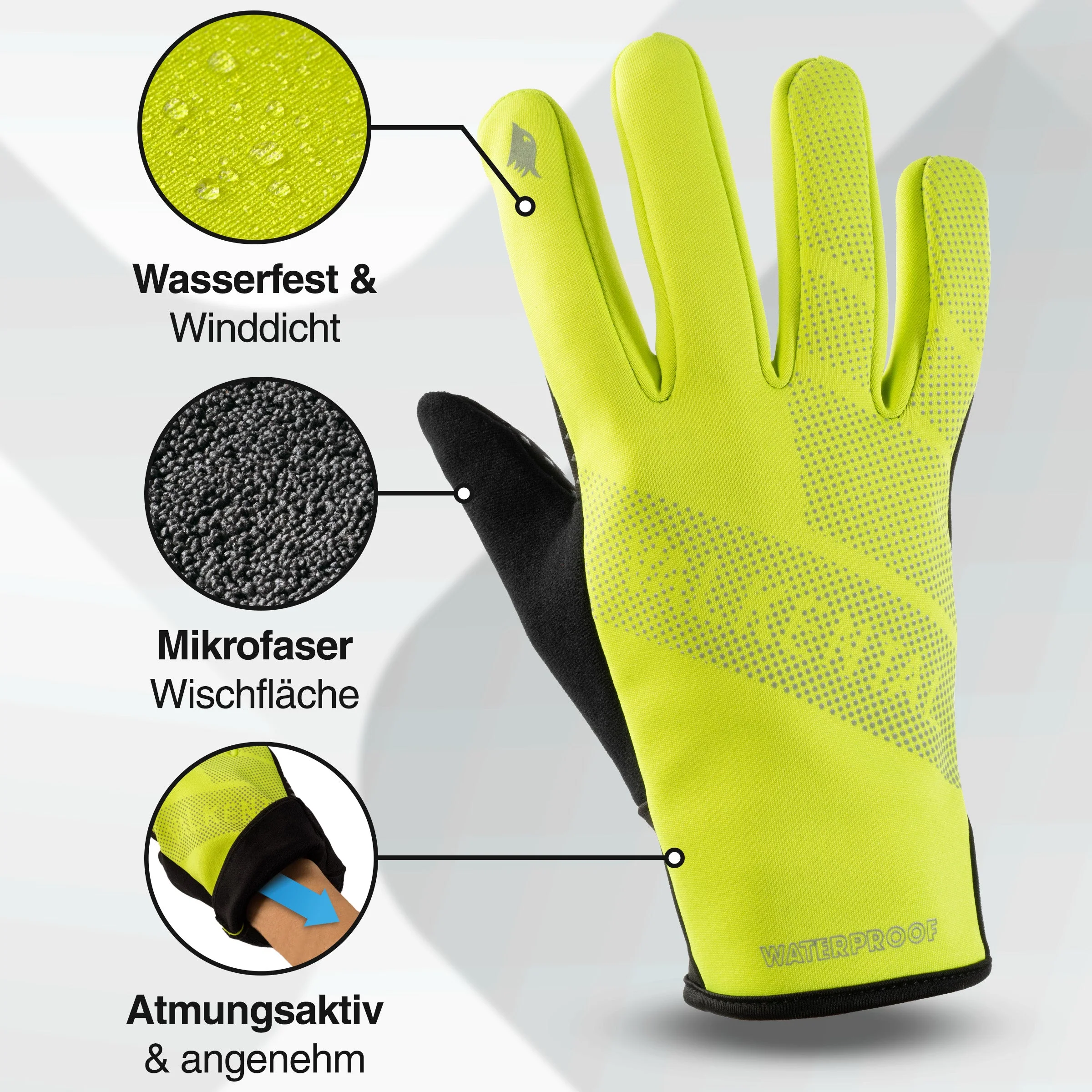 GloRider Flex - Wasserfester Übergangshandschuh mit Grip | Bundle - Image 5