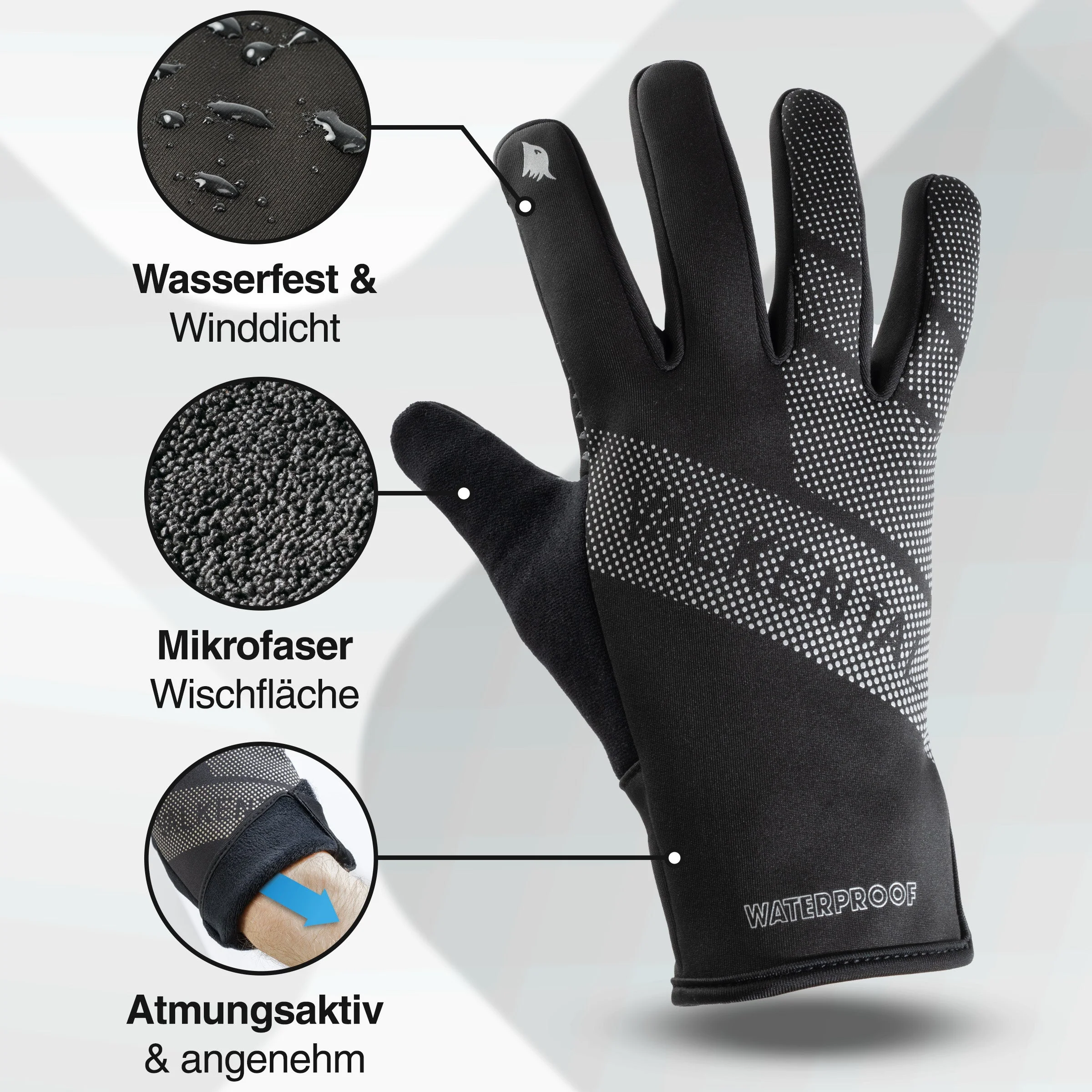 GloRider Flex - Wasserfester Übergangshandschuh mit Grip | Bundle - Image 8