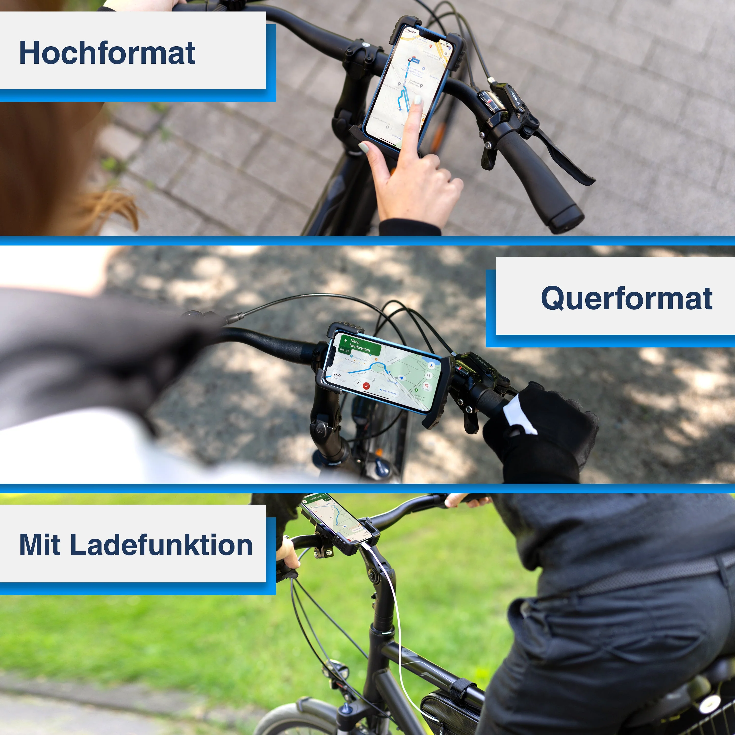 PhoneFix - Fahrrad Handyhalterung zum Befestigen am Lenker | Bundle - Image 4
