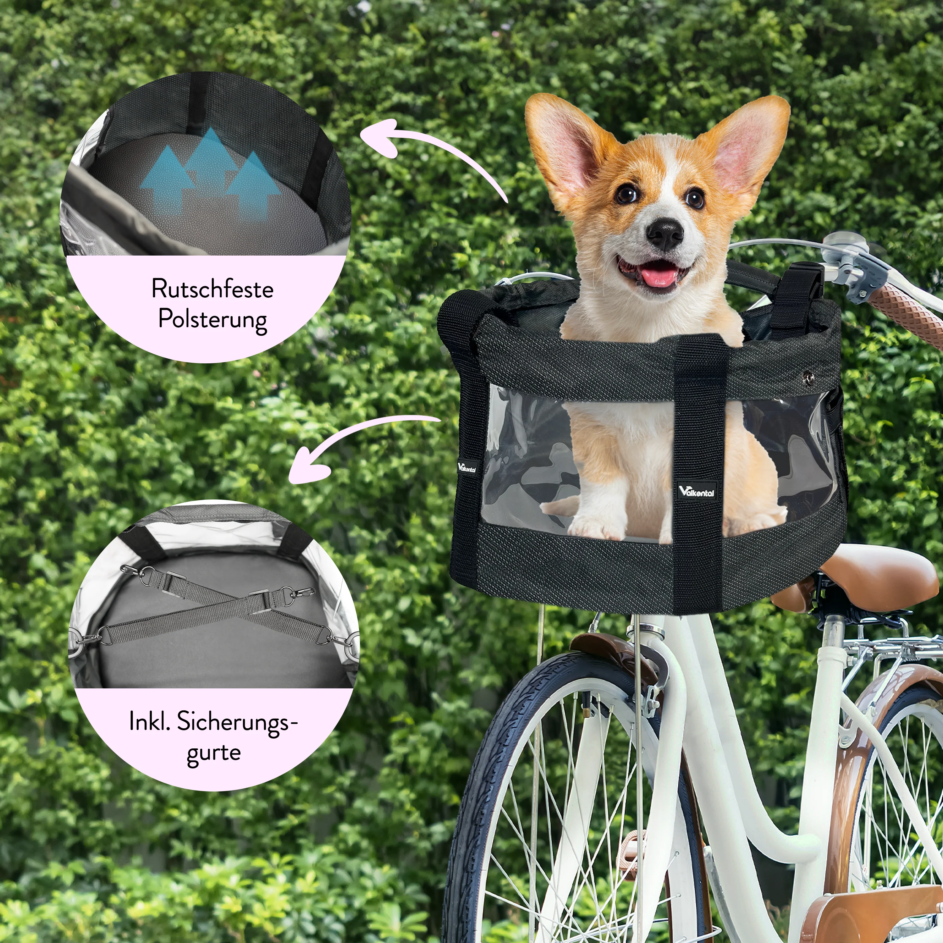 Fahrradkorb für Hunde - Image 4