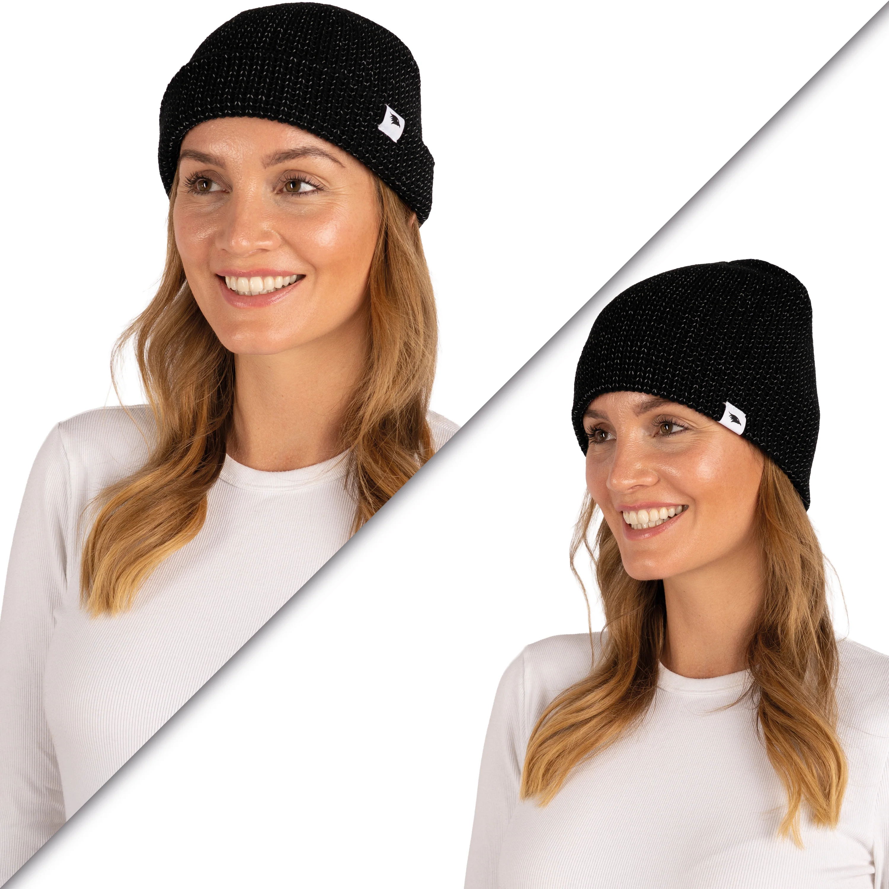 Reflective Beanie - Strickmütze mit reflektierendem Garn - Image 11