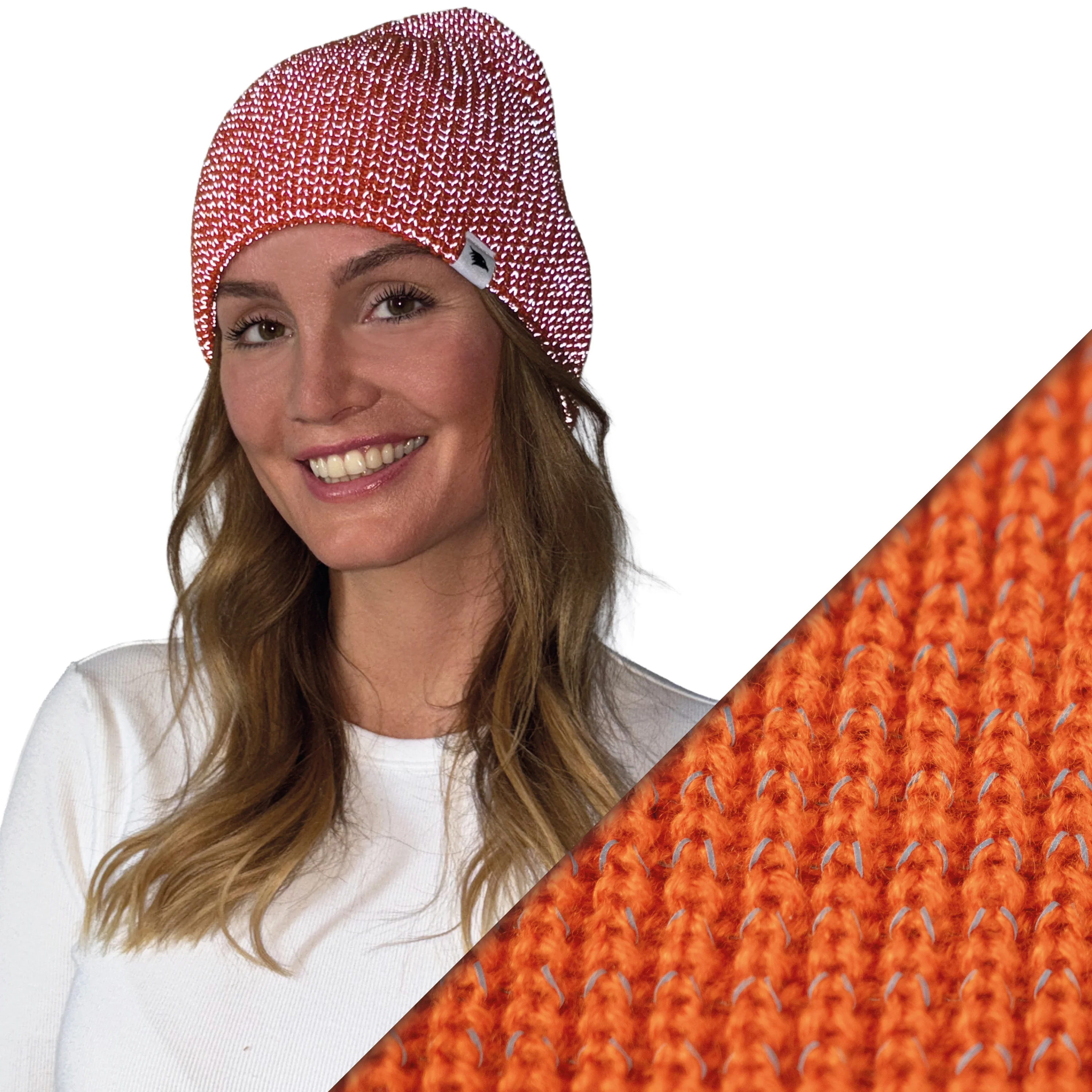Reflective Beanie - Strickmütze mit reflektierendem Garn - Image 14