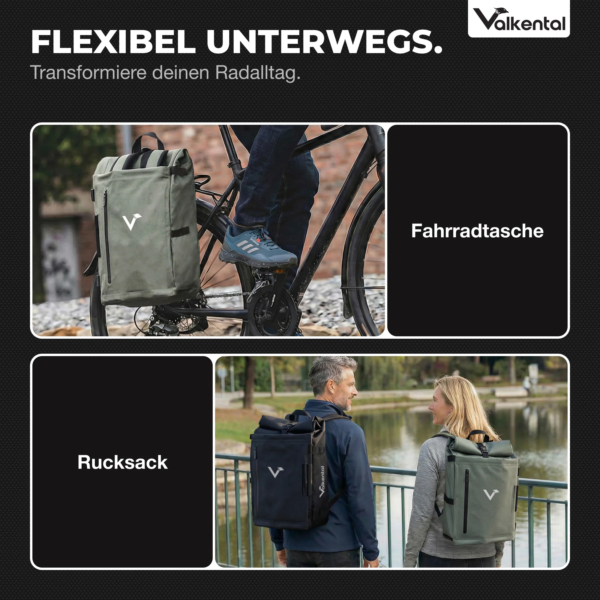 NEU: TrailX - 2in1 Fahrradtasche & Rucksack für jedes Terrain - Image 11