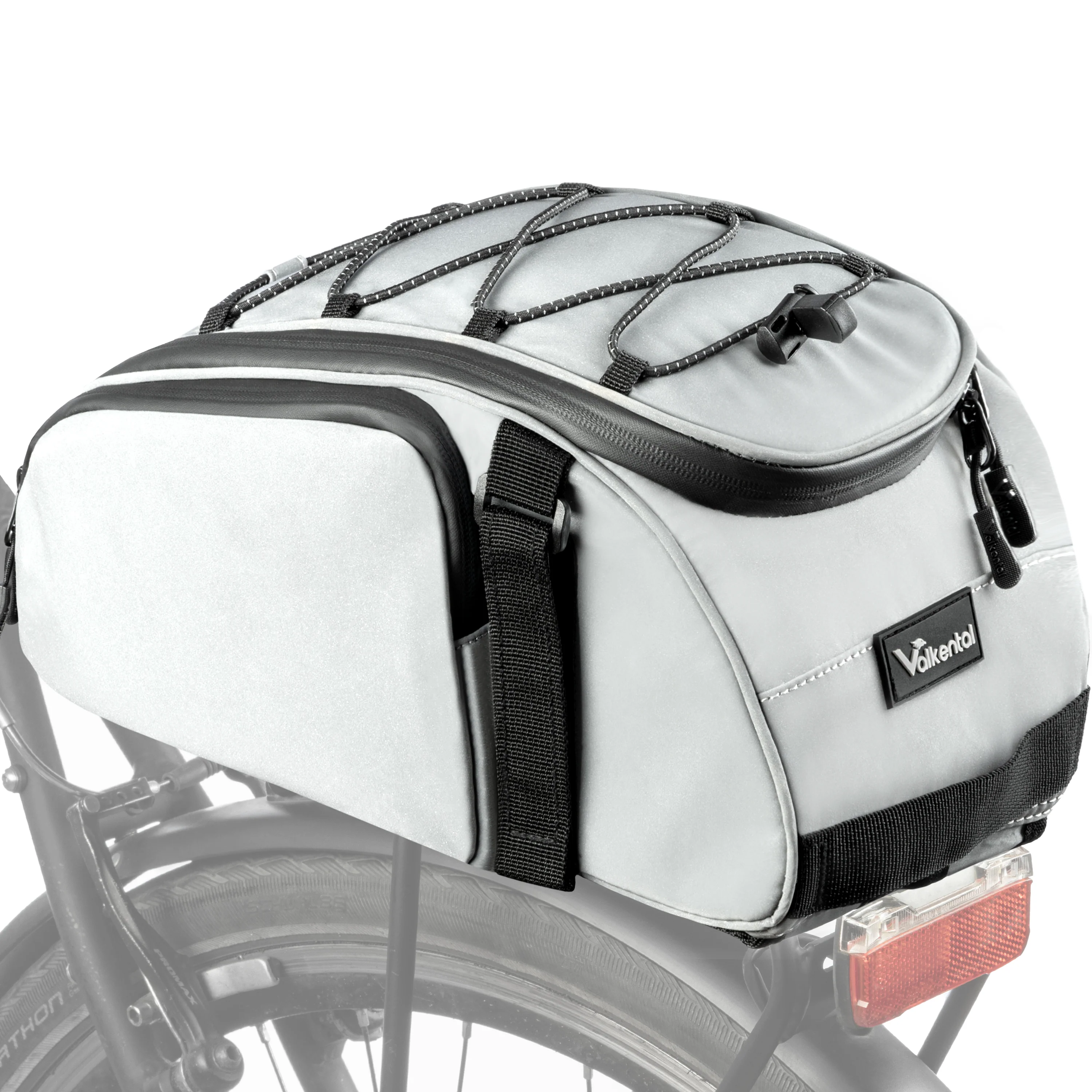 Trunk Bag - Aufliegende 3in1 Gepäckträgertasche mit Rucksackfunktion - Image 41