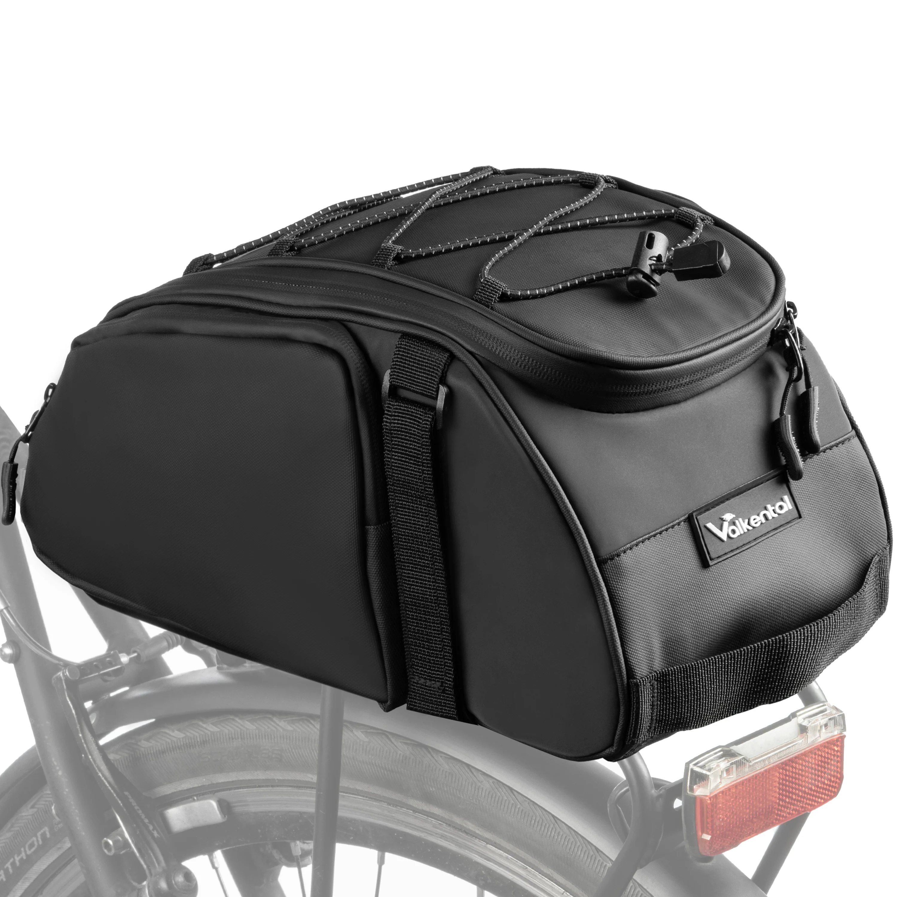 Trunk Bag - Aufliegende 3in1 Gepäckträgertasche mit Rucksackfunktion - Image 50