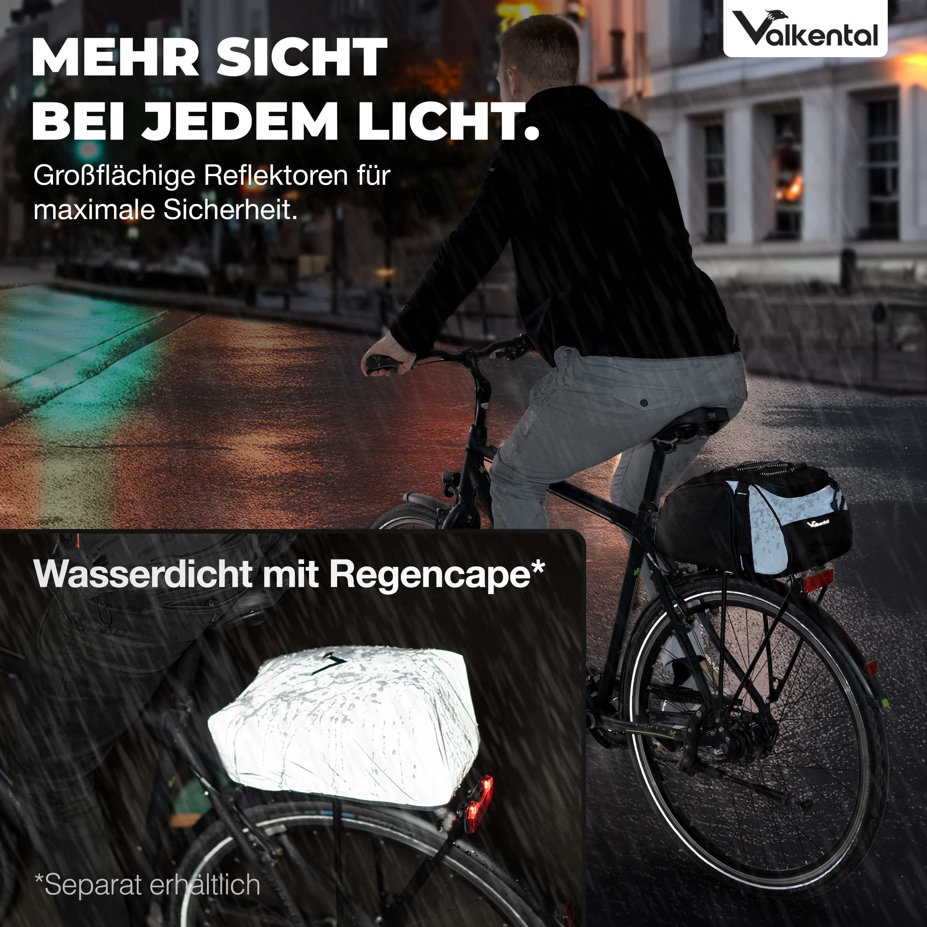 Trunk Bag - Aufliegende 3in1 Gepäckträgertasche mit Rucksackfunktion - Image 57