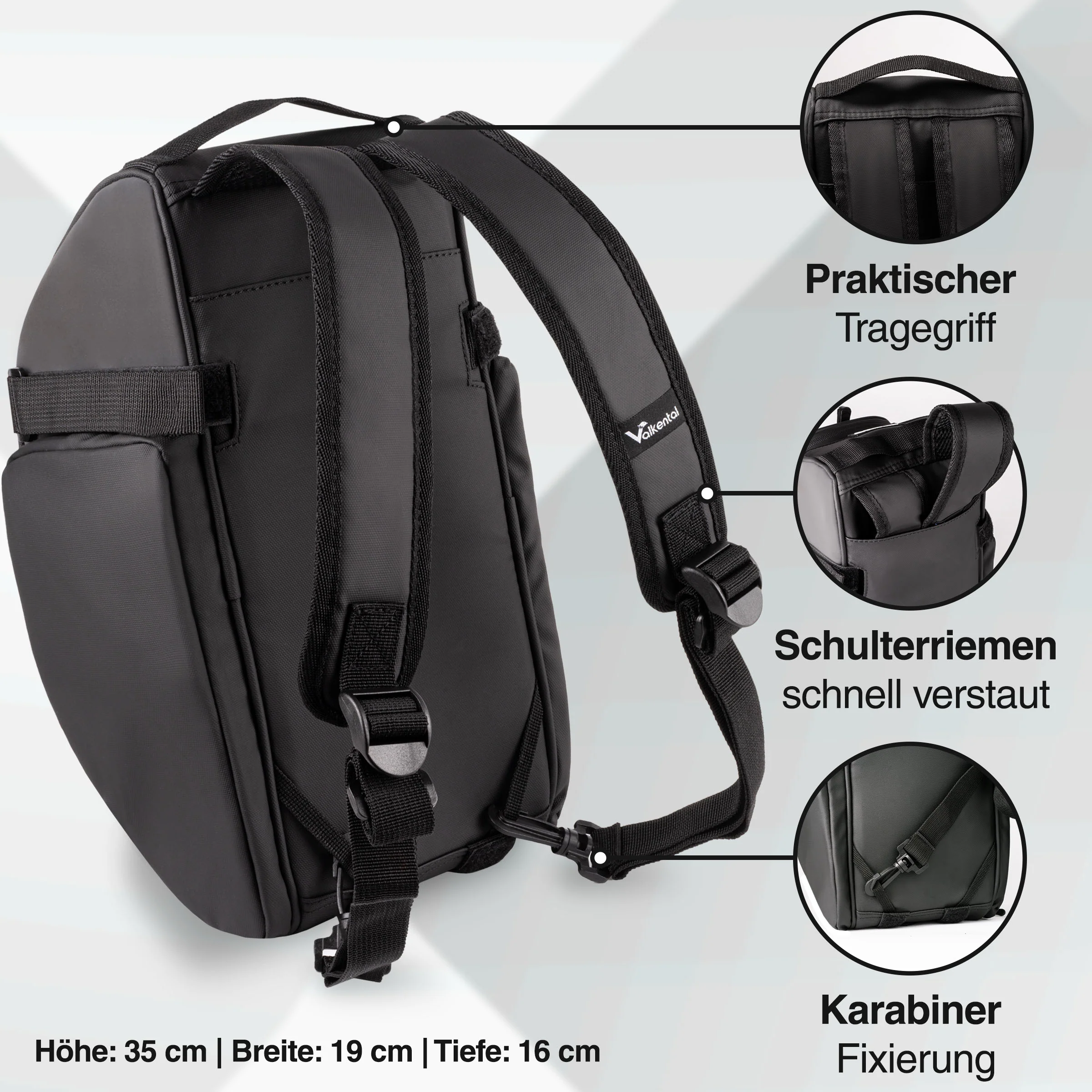 Trunk Bag - Aufliegende Gepäckträgertasche mit Rucksackfunktion - B-Ware - Image 13