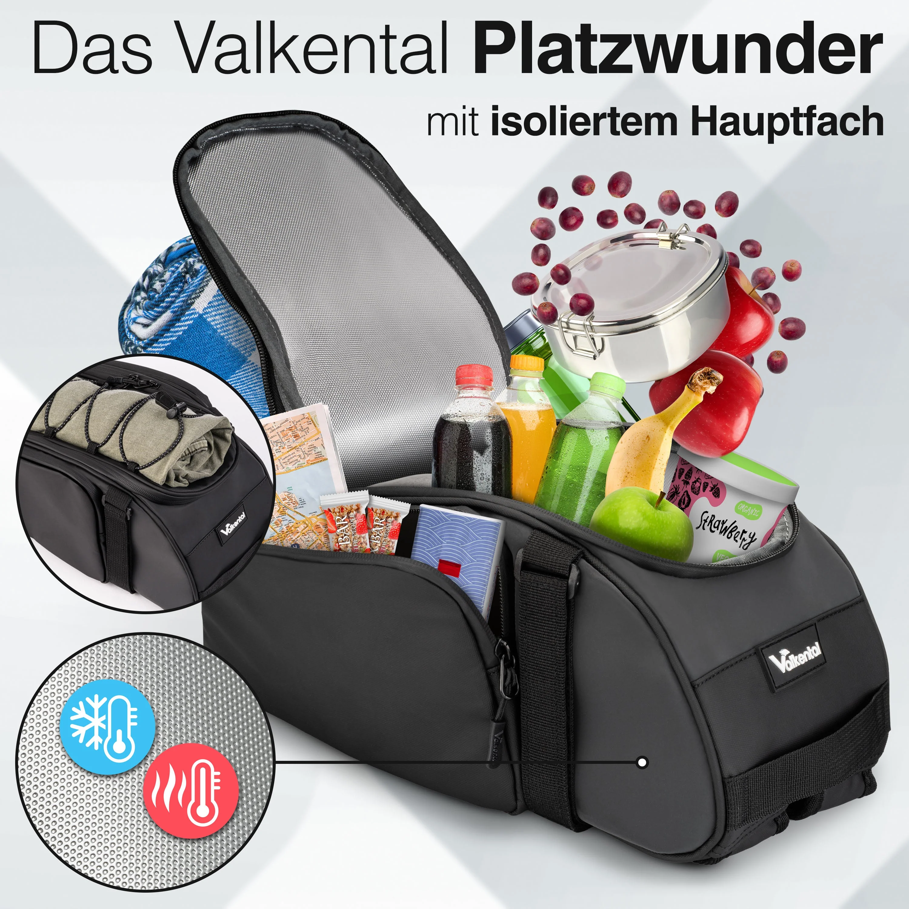 Trunk Bag - Aufliegende Gepäckträgertasche mit Rucksackfunktion | Bundle - Image 14