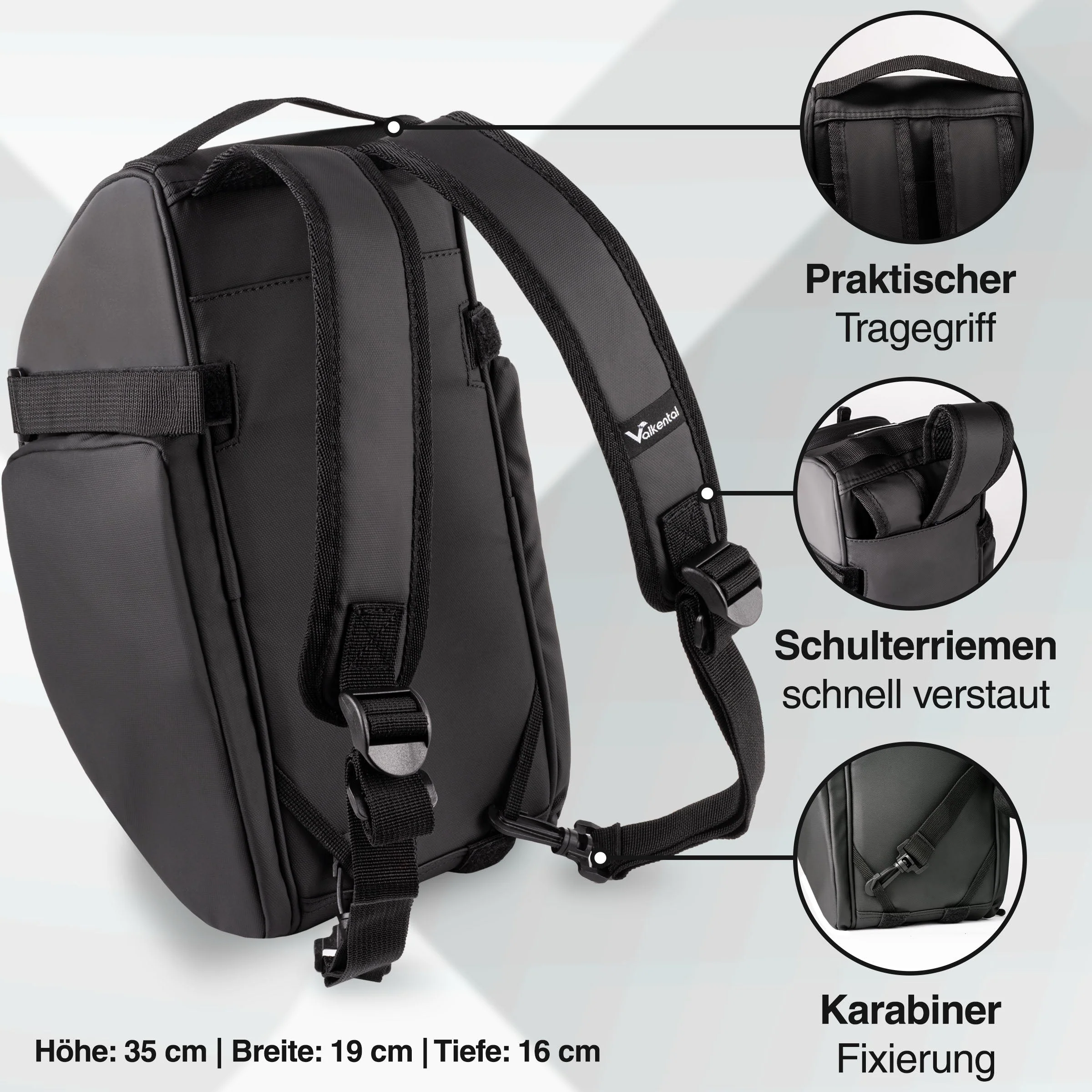 Trunk Bag - Aufliegende Gepäckträgertasche mit Rucksackfunktion | Bundle - Image 5