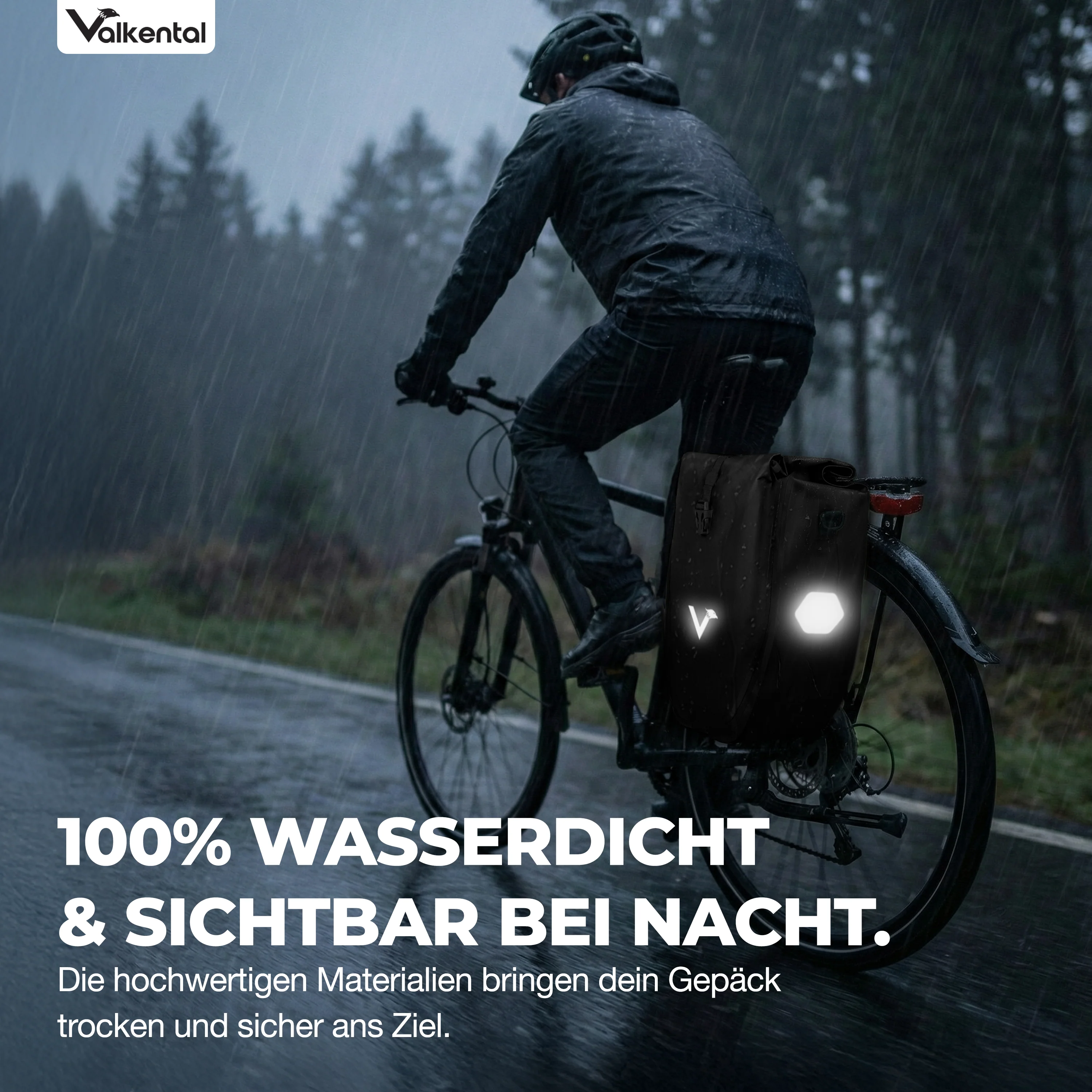 Bike Bag - große & wasserdichte Gepäckträgertasche - Image 107