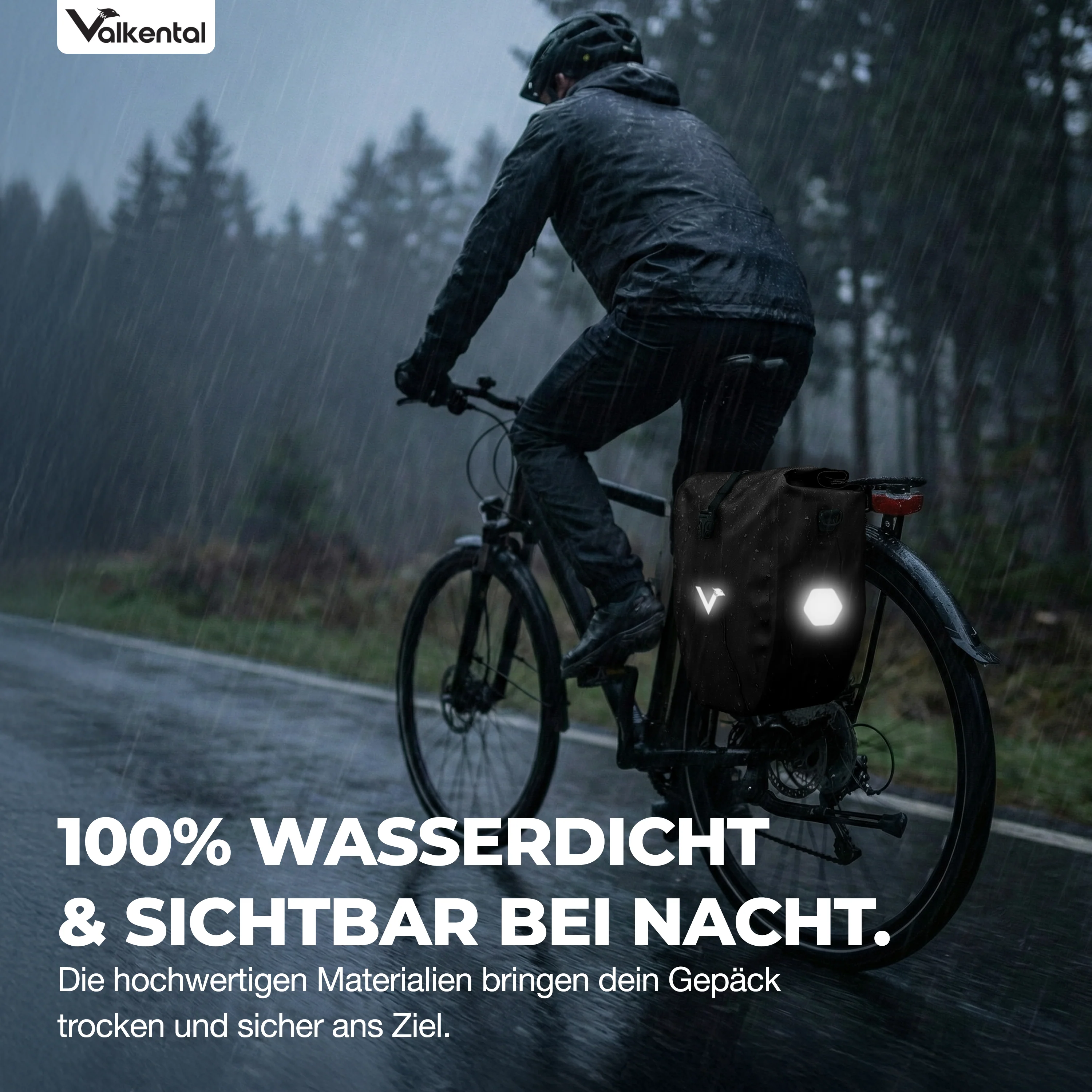 Bike Bag - große & wasserdichte Gepäckträgertasche - Image 61