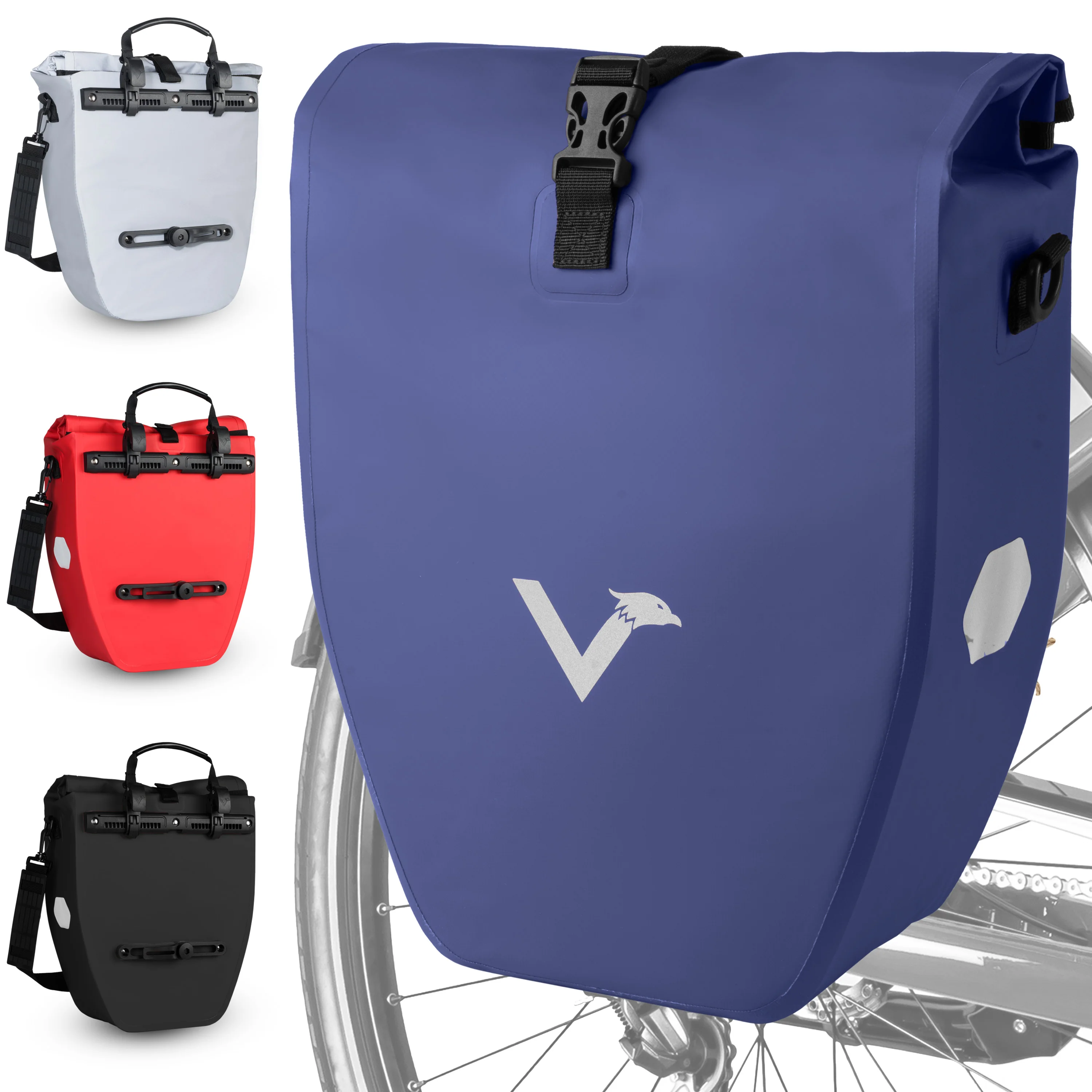 ValkBasic - große & wasserdichte Gepäckträgertasche - B-Ware - Image 10