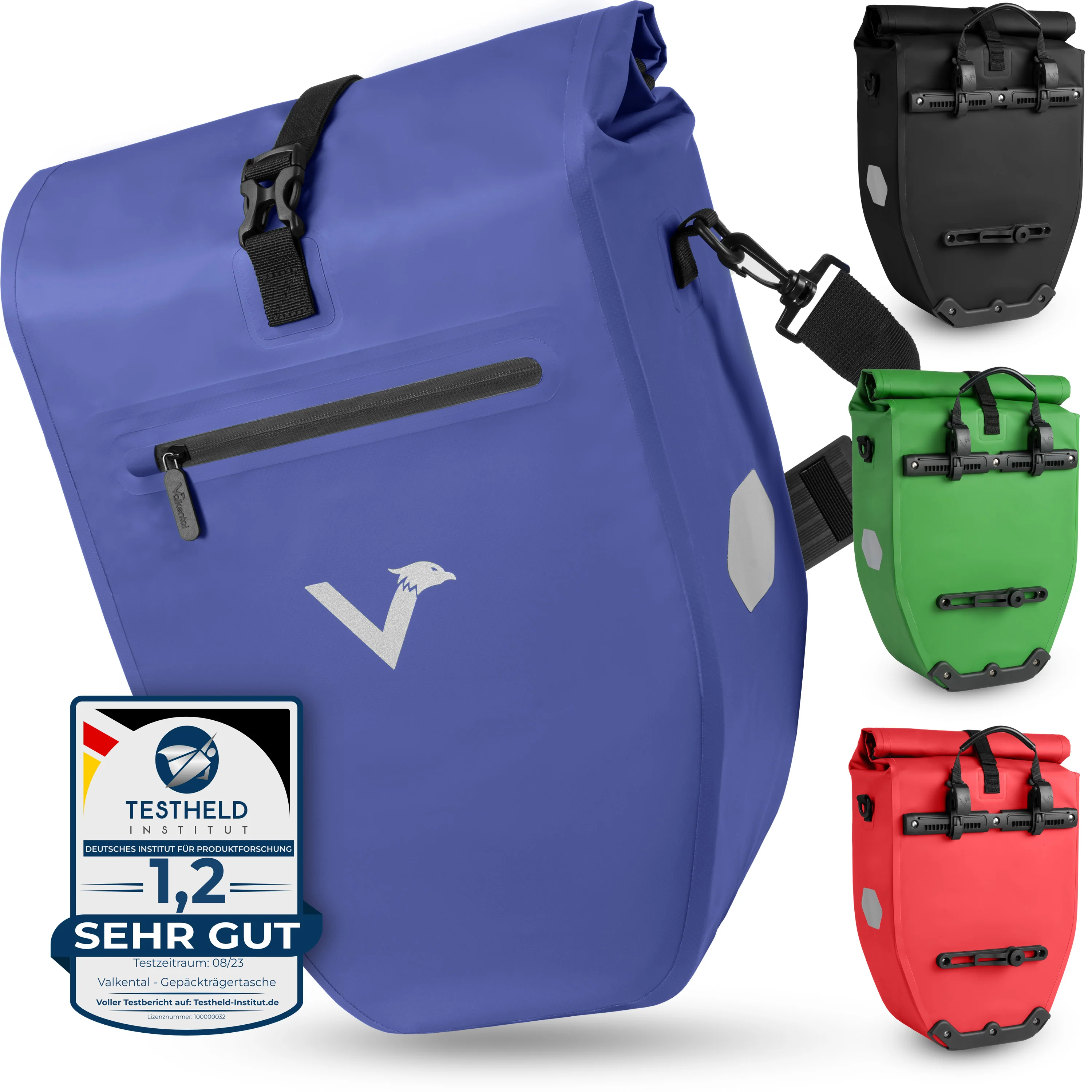 ValkBasic - große & wasserdichte Gepäckträgertasche - B-Ware - Image 12