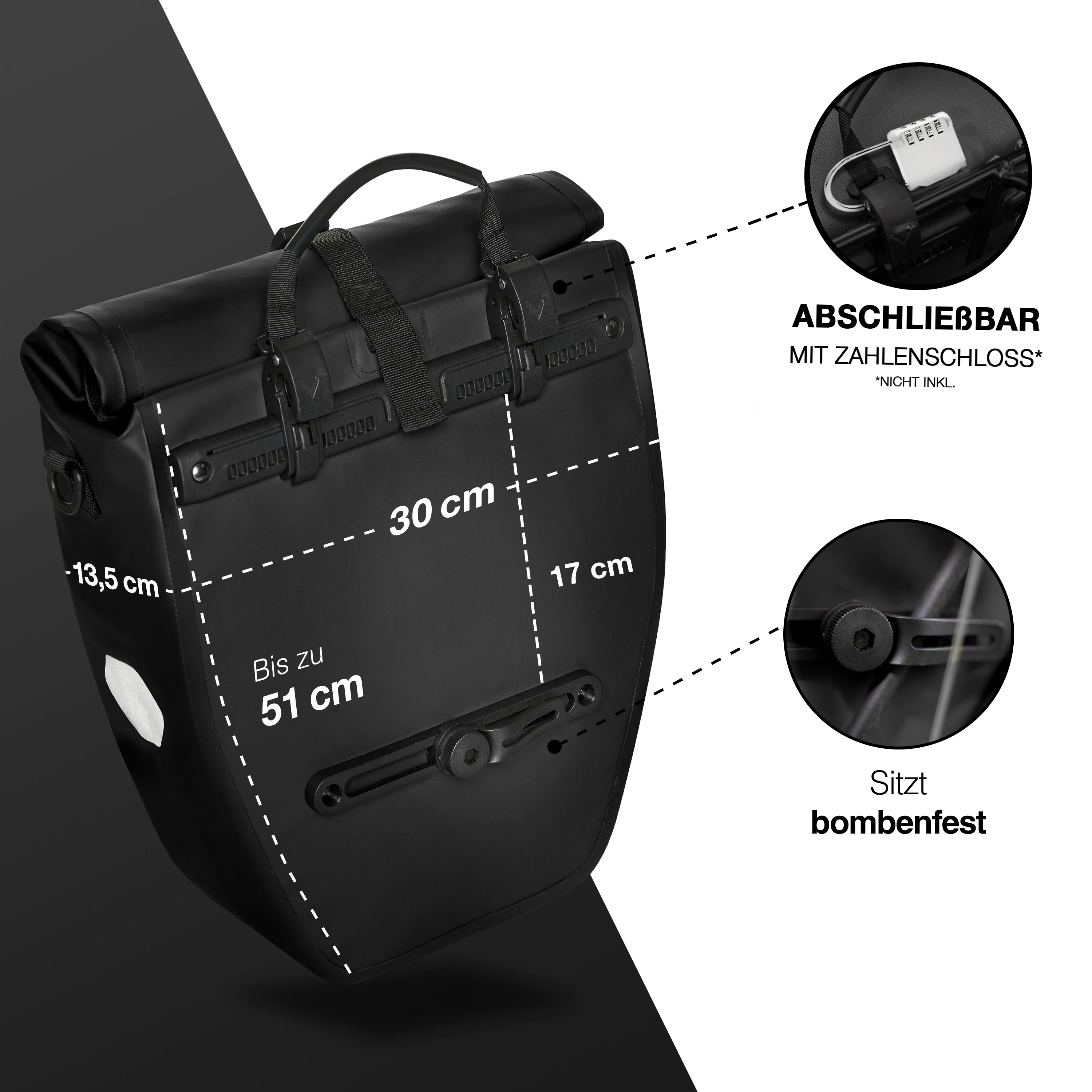 ValkBasic - große & wasserdichte Gepäckträgertasche | Bundle - Image 26