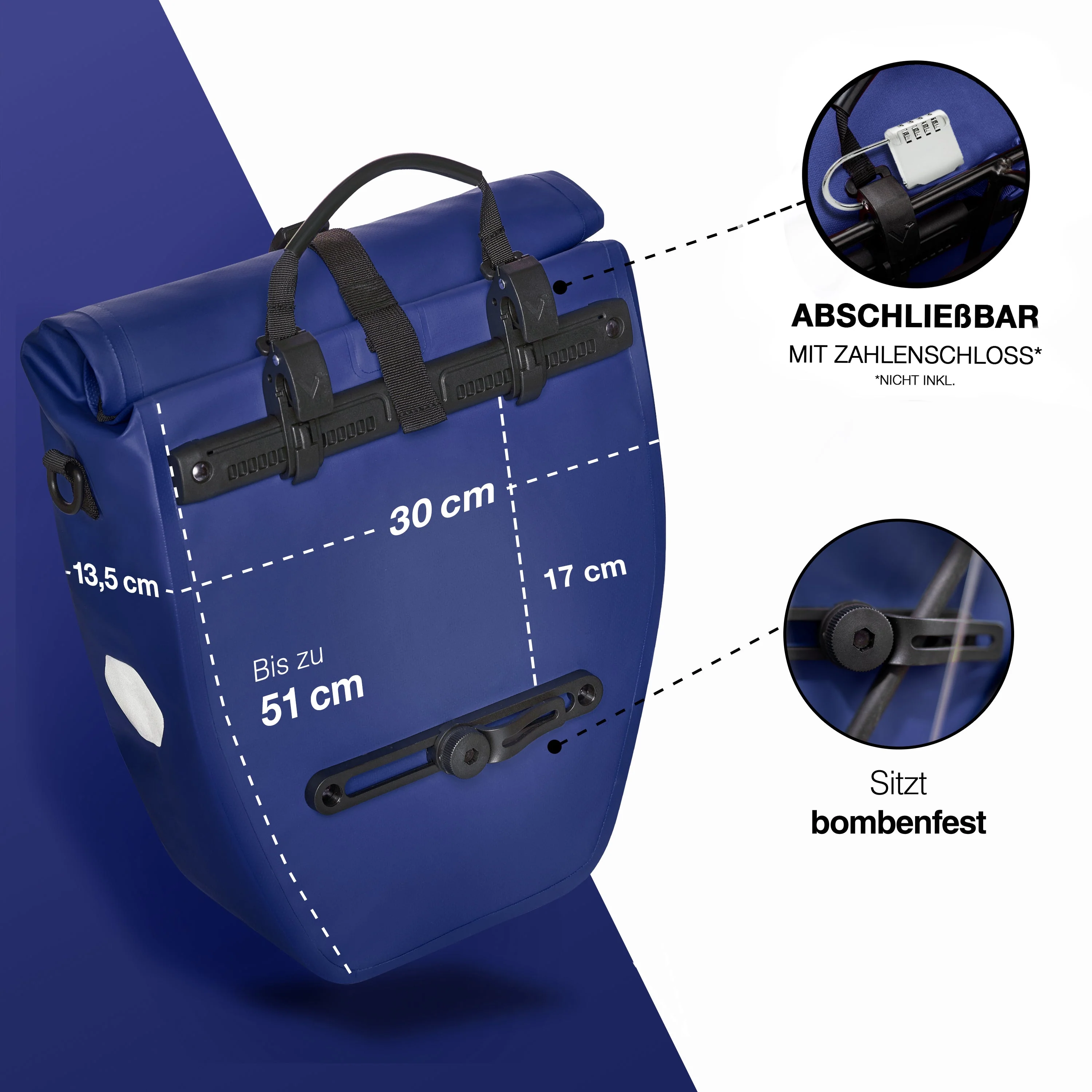 ValkBasic - große & wasserdichte Gepäckträgertasche | Bundle - Image 44