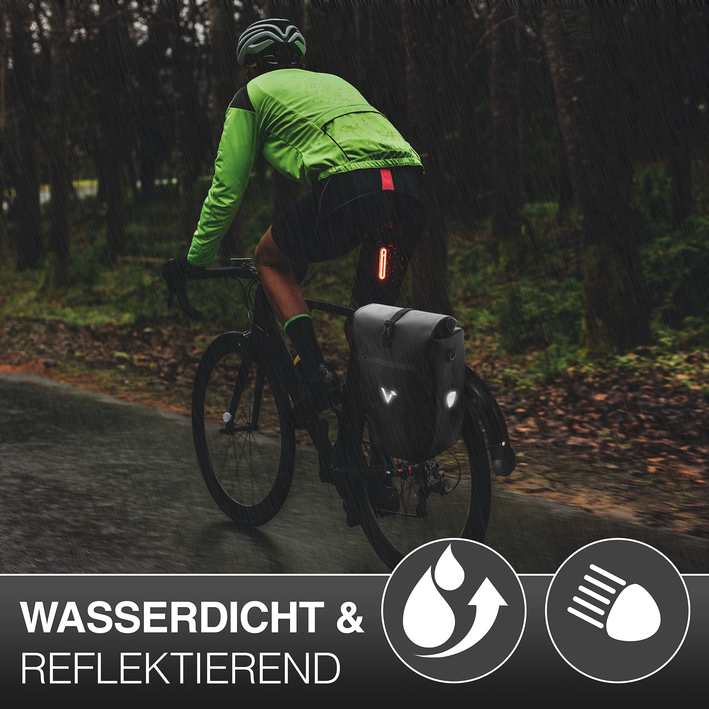 ValkBasic - große & wasserdichte Gepäckträgertasche | Bundle - Image 5