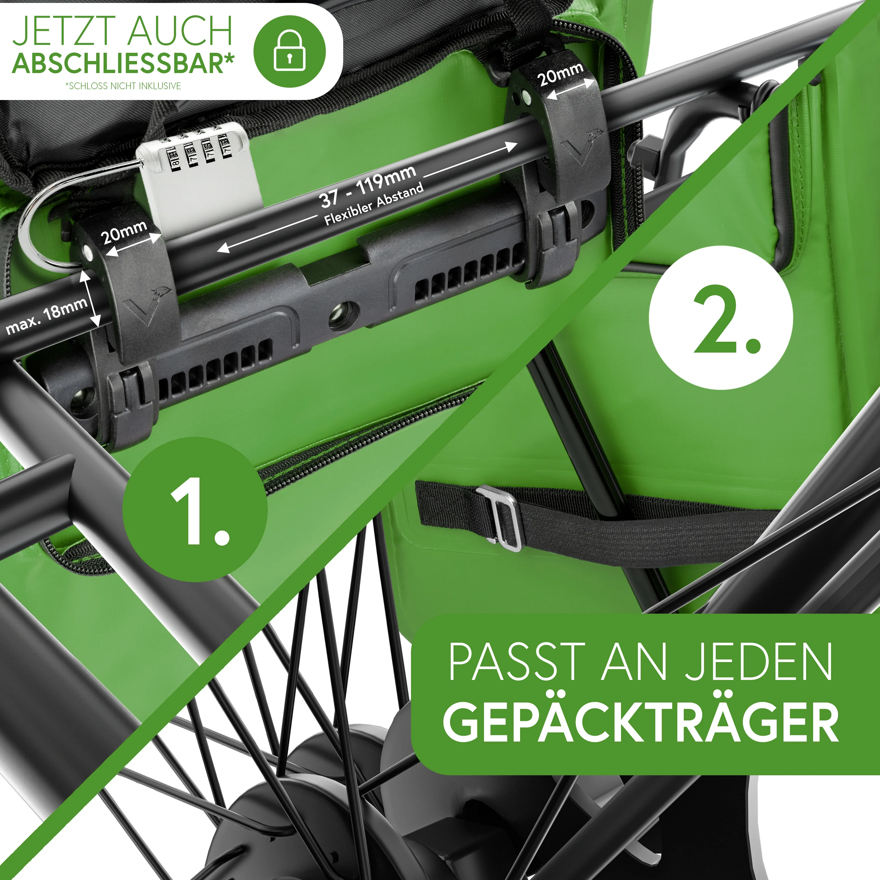 ValkOne 3in1 Fahrradtasche - perfekt für deinen Alltag! - Image 10