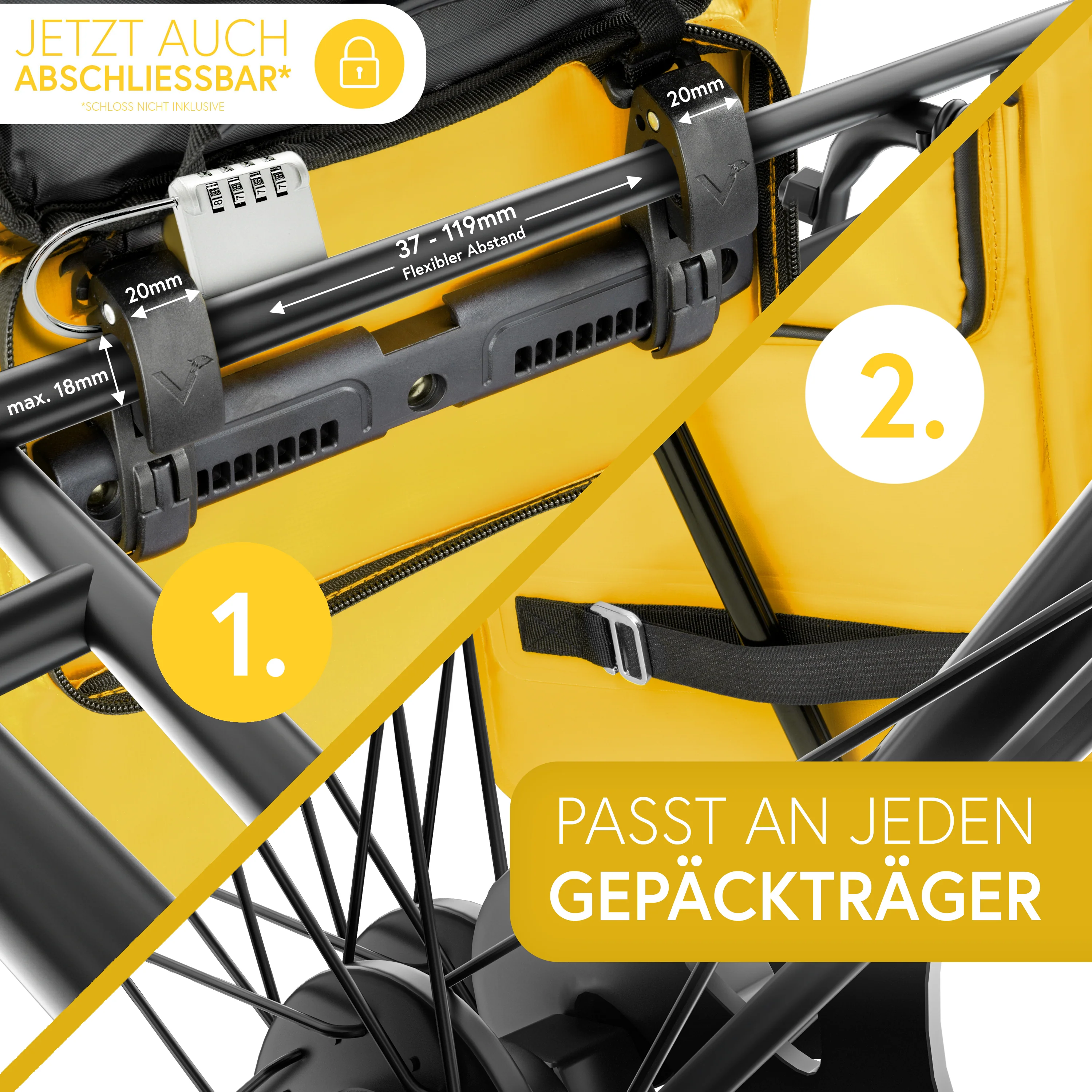 ValkOne 3in1 Fahrradtasche - perfekt für deinen Alltag! - Image 16