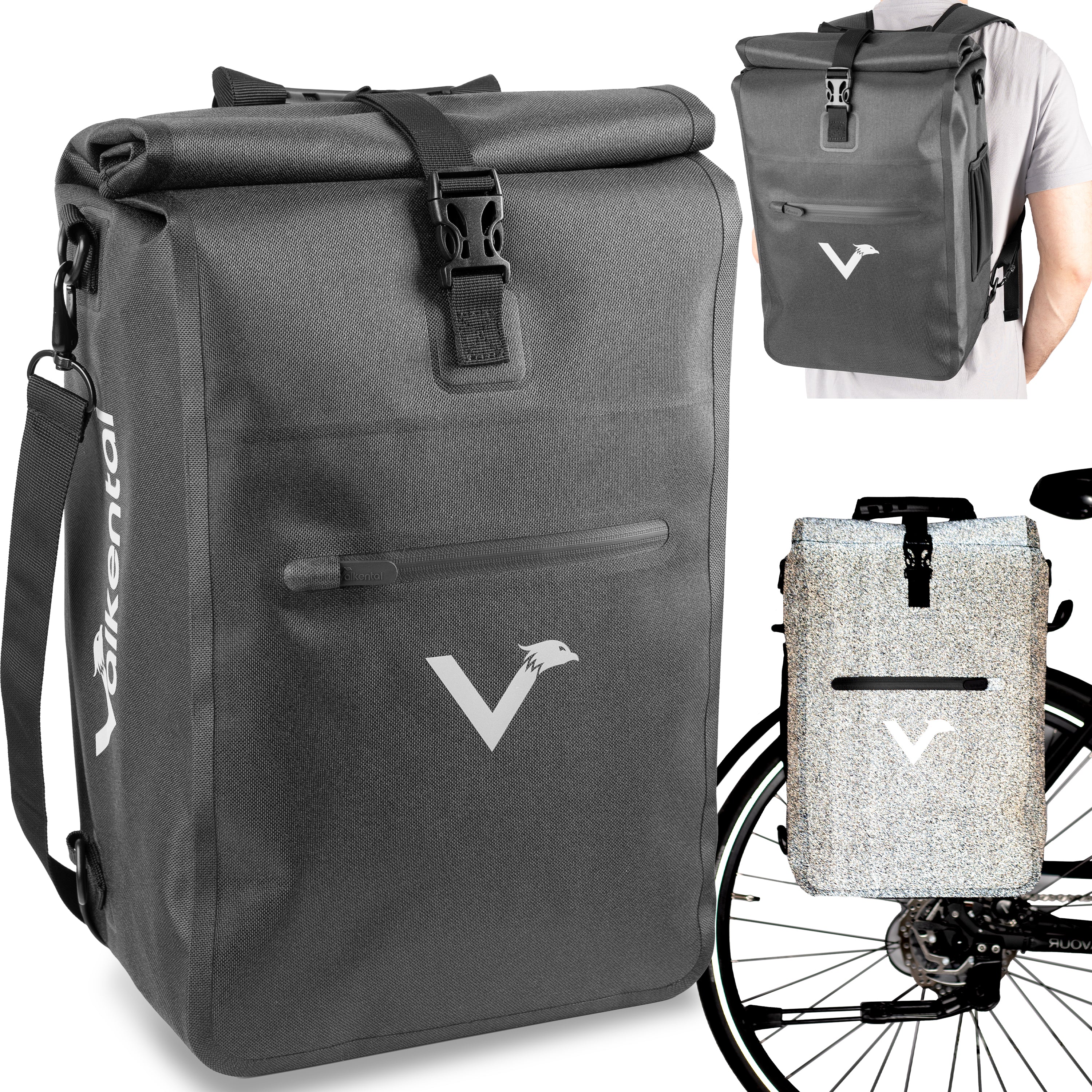 ValkOne 3in1 Fahrradtasche - perfekt für deinen Alltag! - Image 51