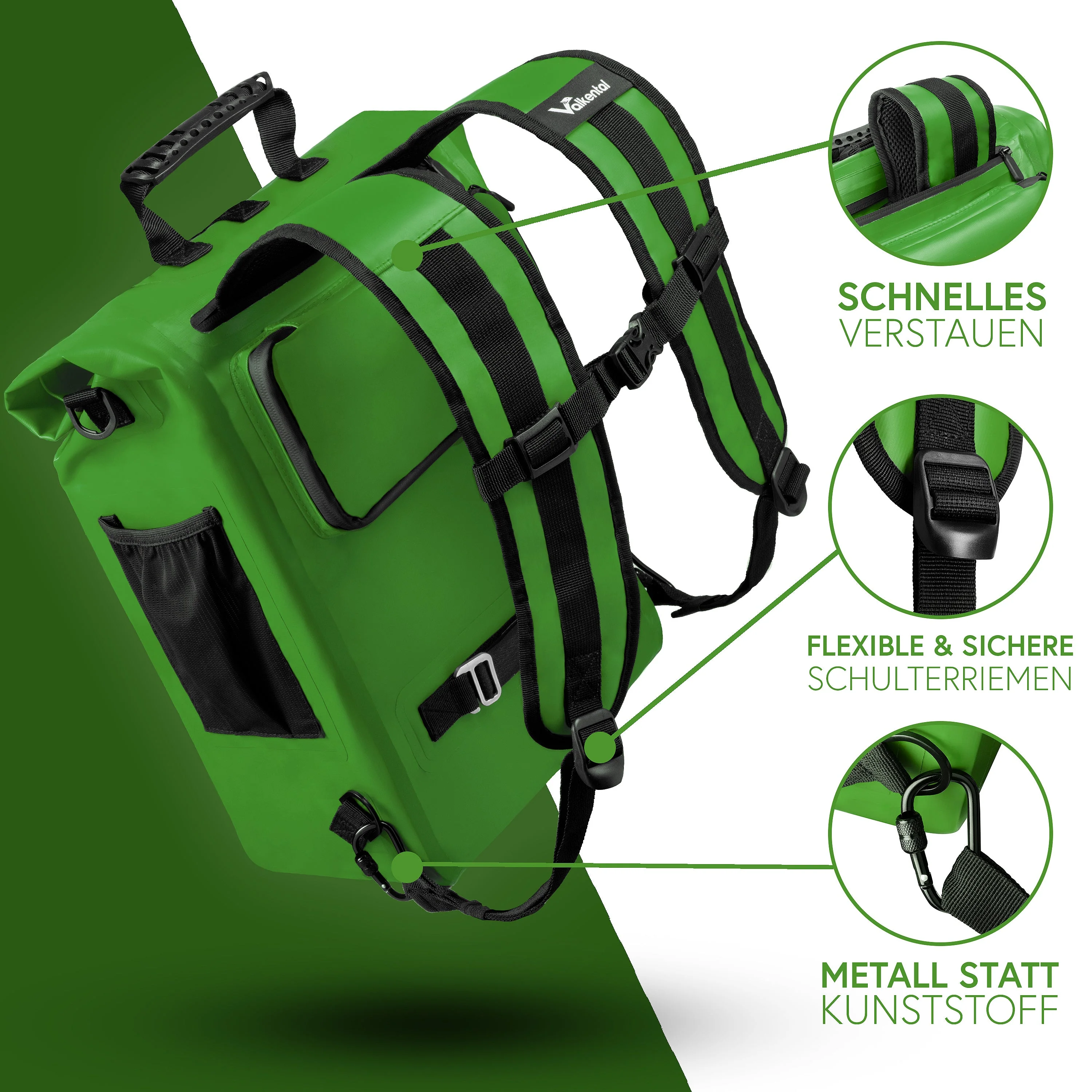 ValkOne 3in1 Fahrradtasche - perfekt für deinen Alltag! - B-WARE - Image 11