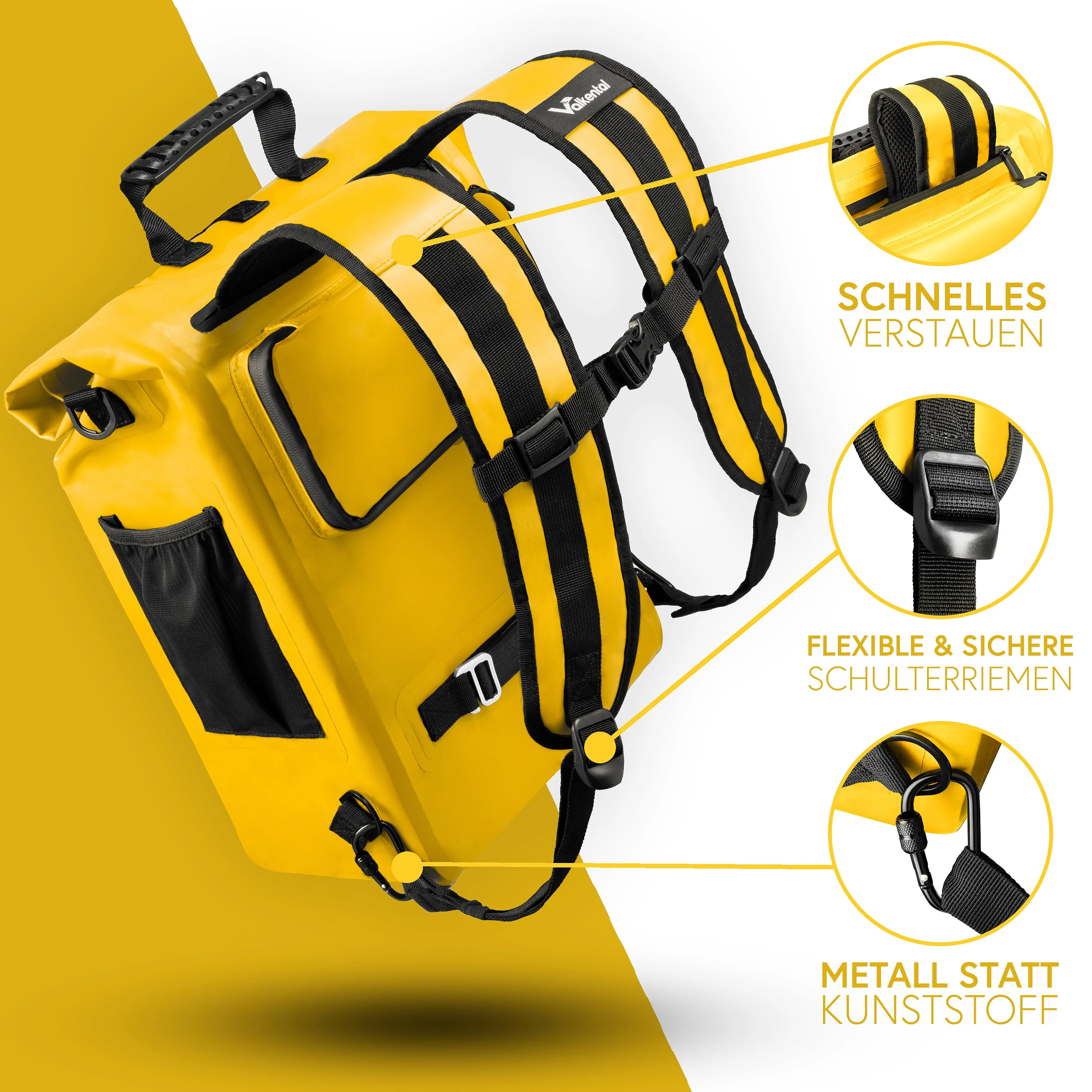 ValkOne 3in1 Fahrradtasche - perfekt für deinen Alltag! - B-WARE - Image 16