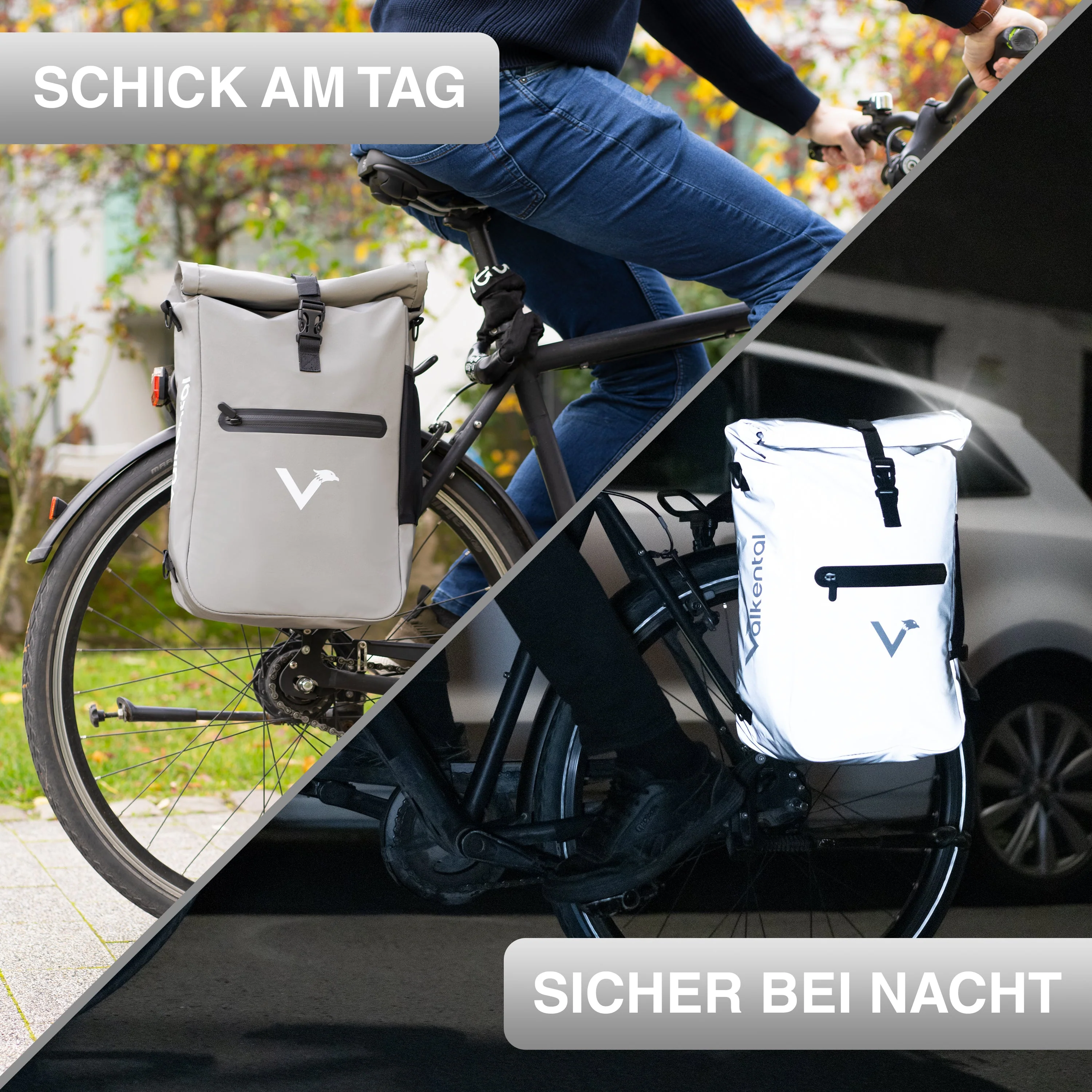 ValkOne 3in1 Fahrradtasche - perfekt für deinen Alltag! | Bundle - Image 20
