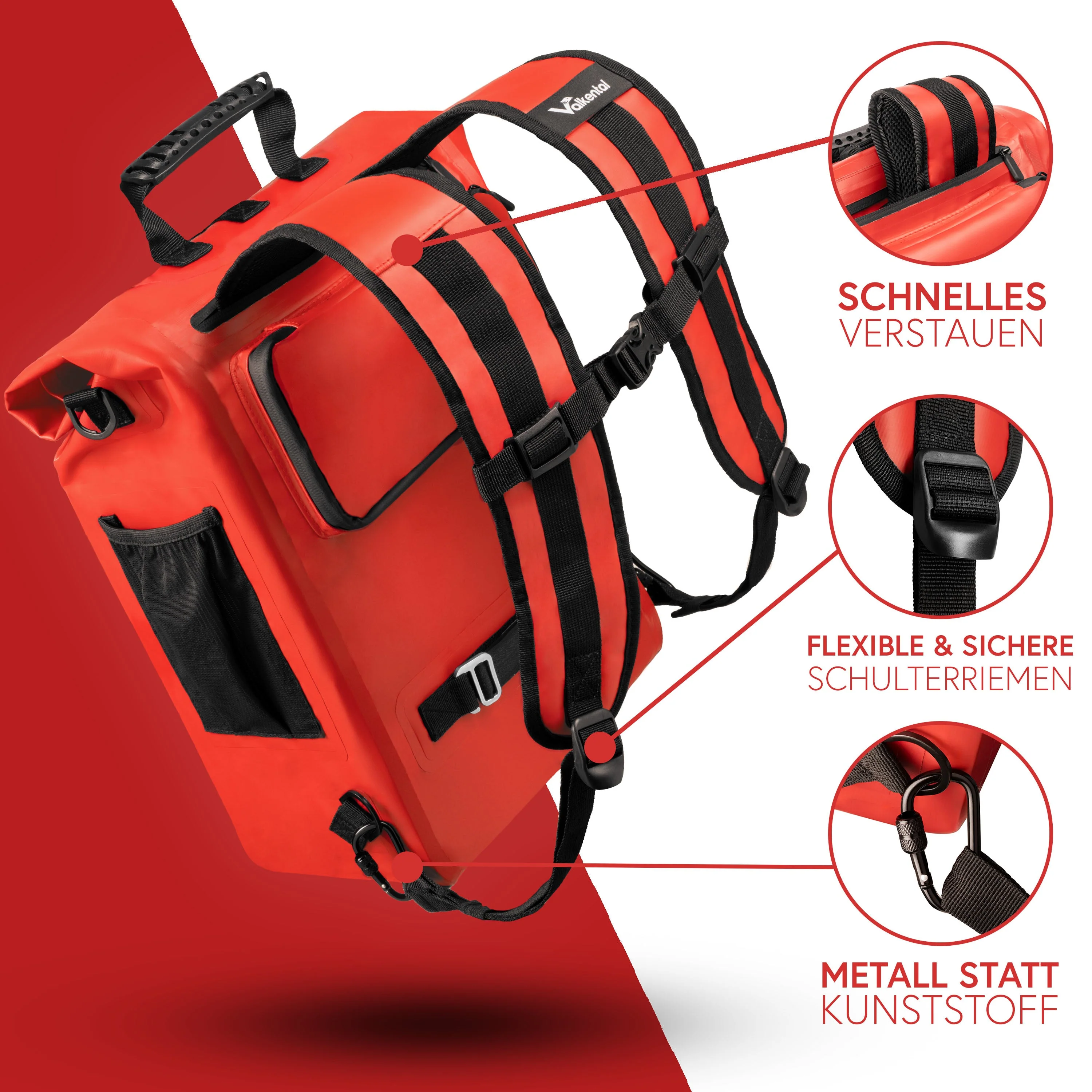 ValkOne 3in1 Fahrradtasche - perfekt für deinen Alltag! | Bundle - Image 31