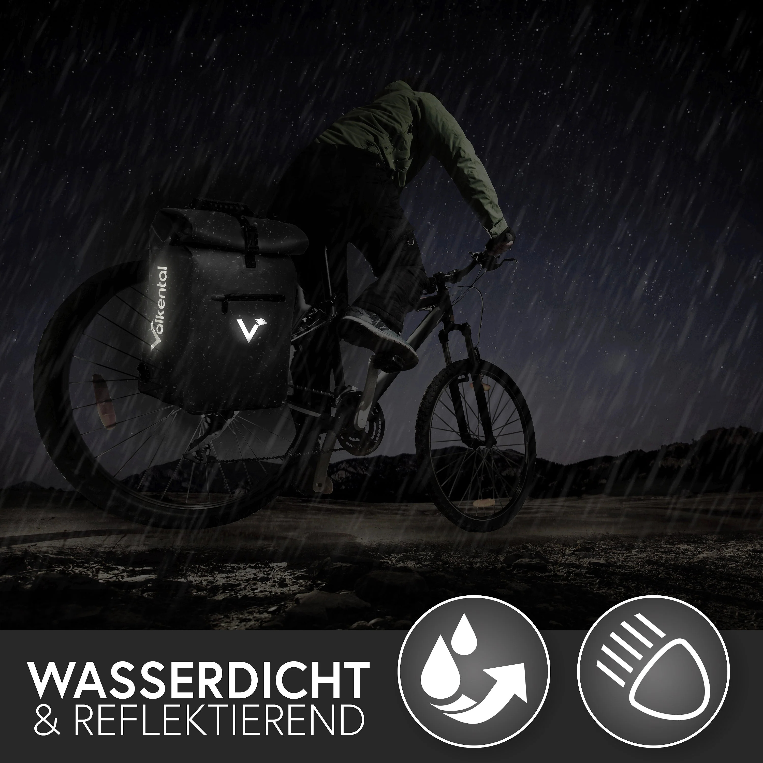 ValkOne 3in1 Fahrradtasche - perfekt für deinen Alltag! | Bundle - Image 6