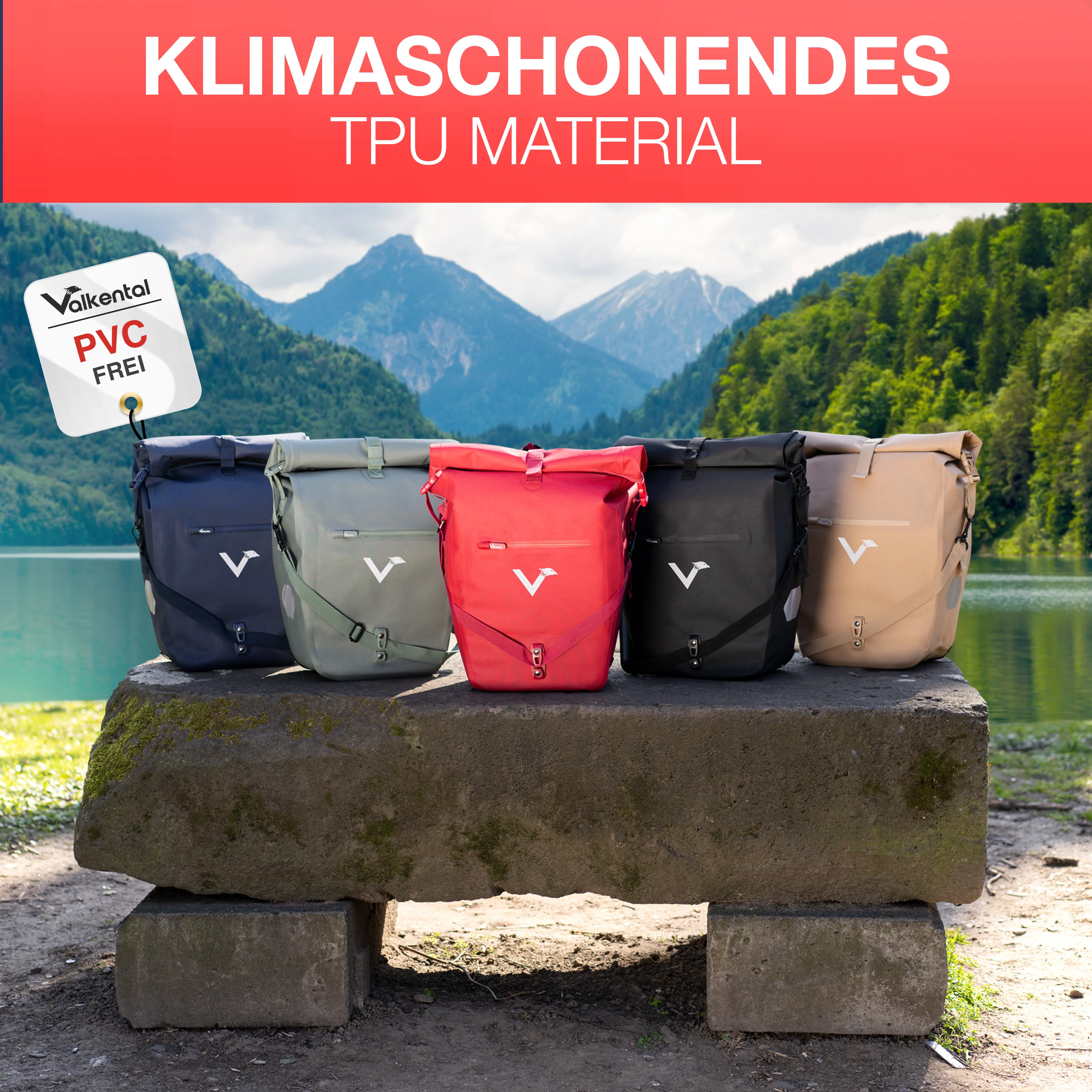 Bike Bag Urban - Praktische 2in1 Gepäckträgertasche im urbanen Look - Image 12