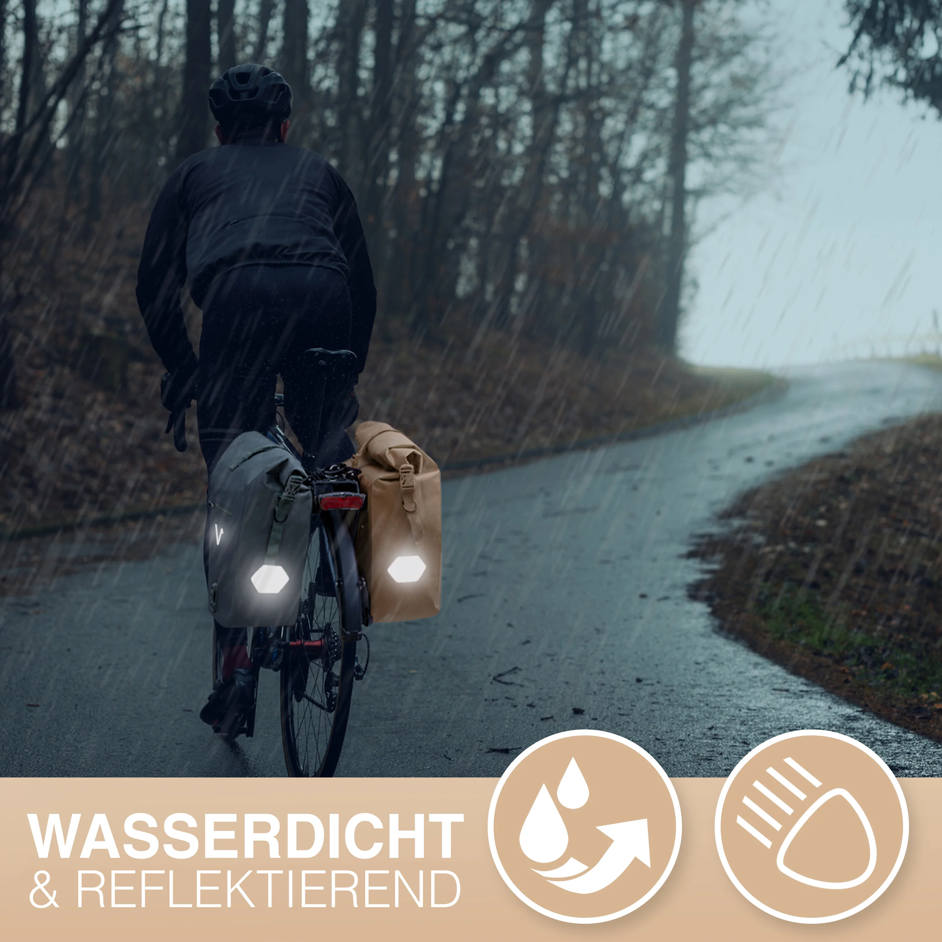 Bike Bag Urban - Praktische 2in1 Gepäckträgertasche im urbanen Look - Image 17