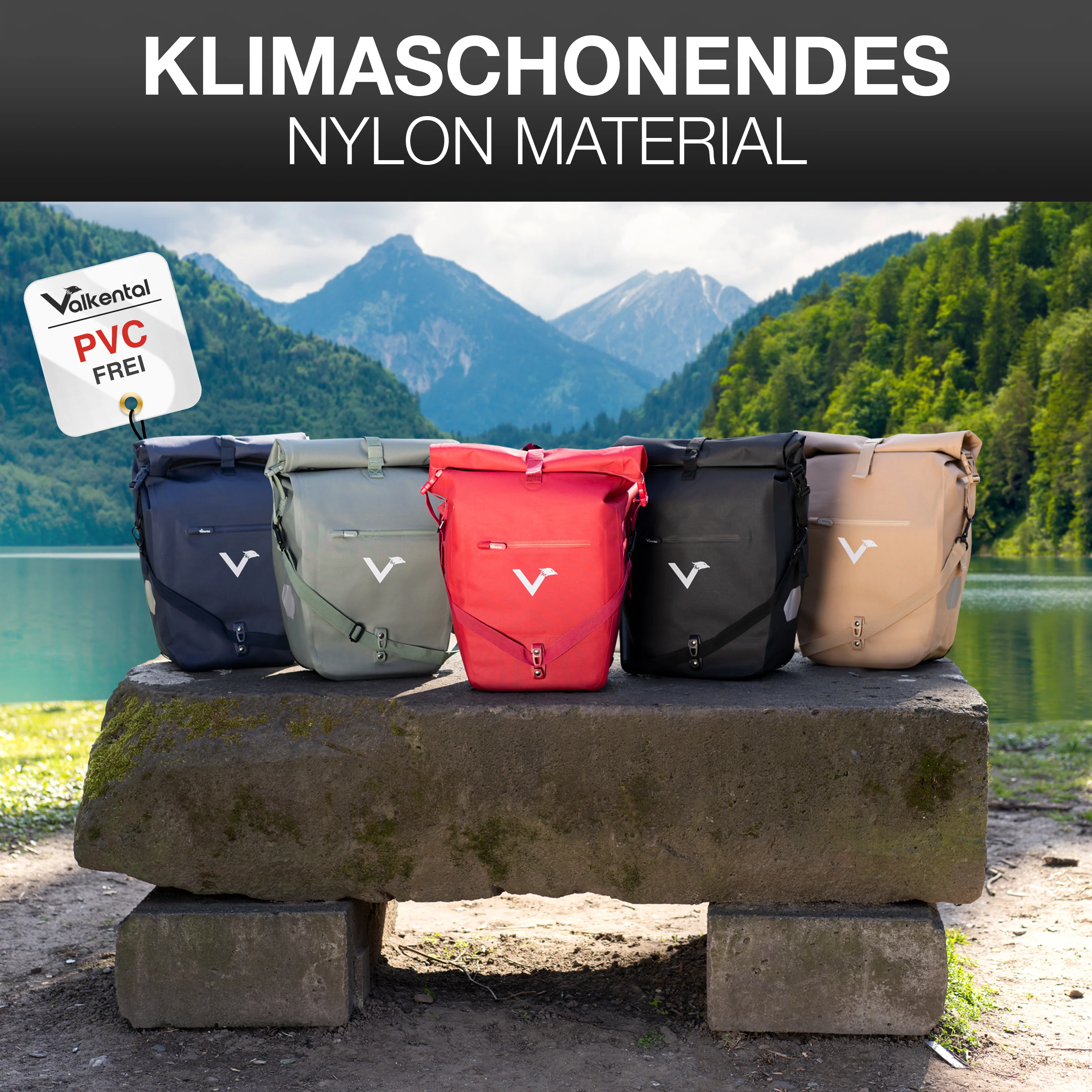 Bike Bag Urban - Praktische 2in1 Gepäckträgertasche im urbanen Look - Image 45