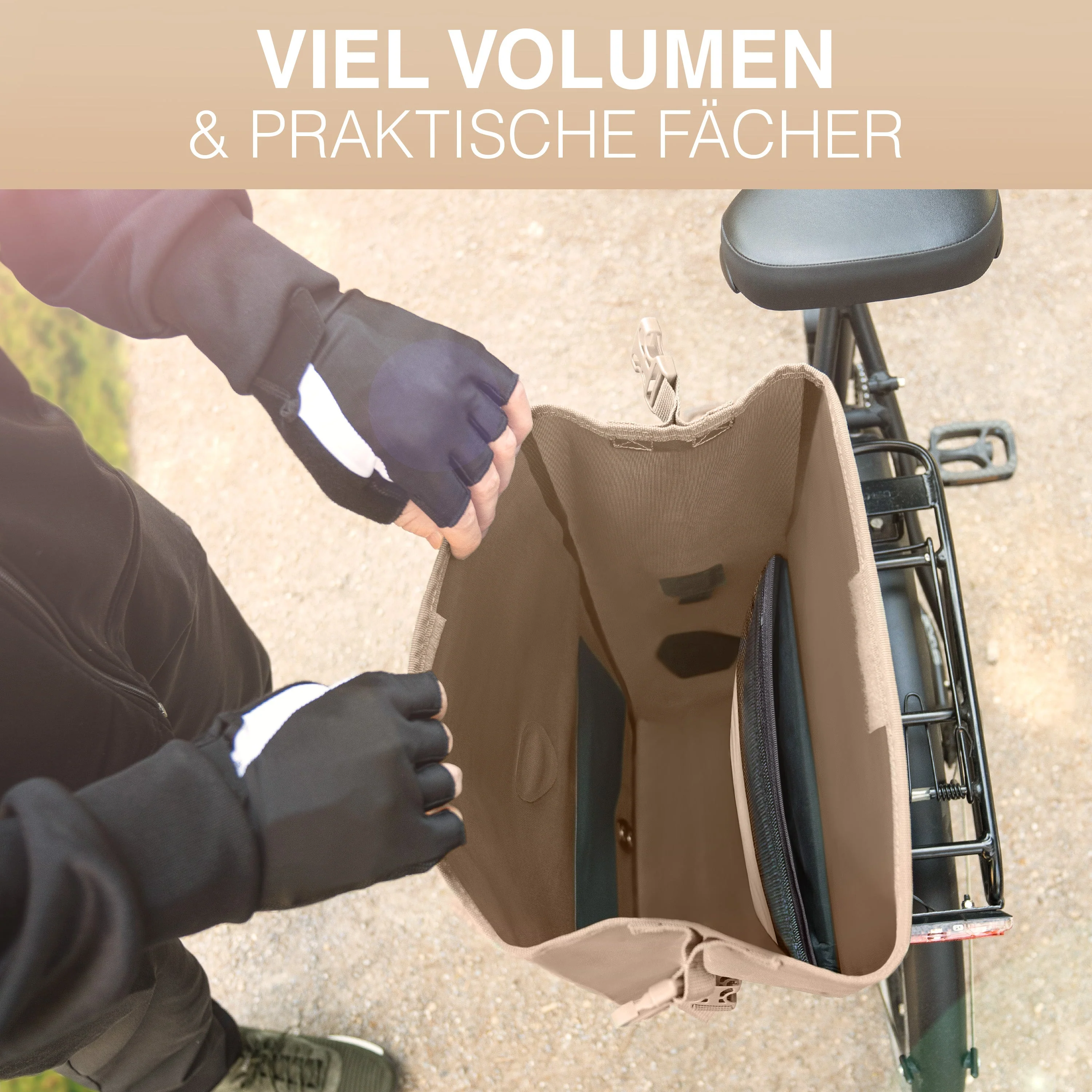 ValkOcean - Praktische & schicke 2in1 Gepäckträgertasche | Bundle - Image 16