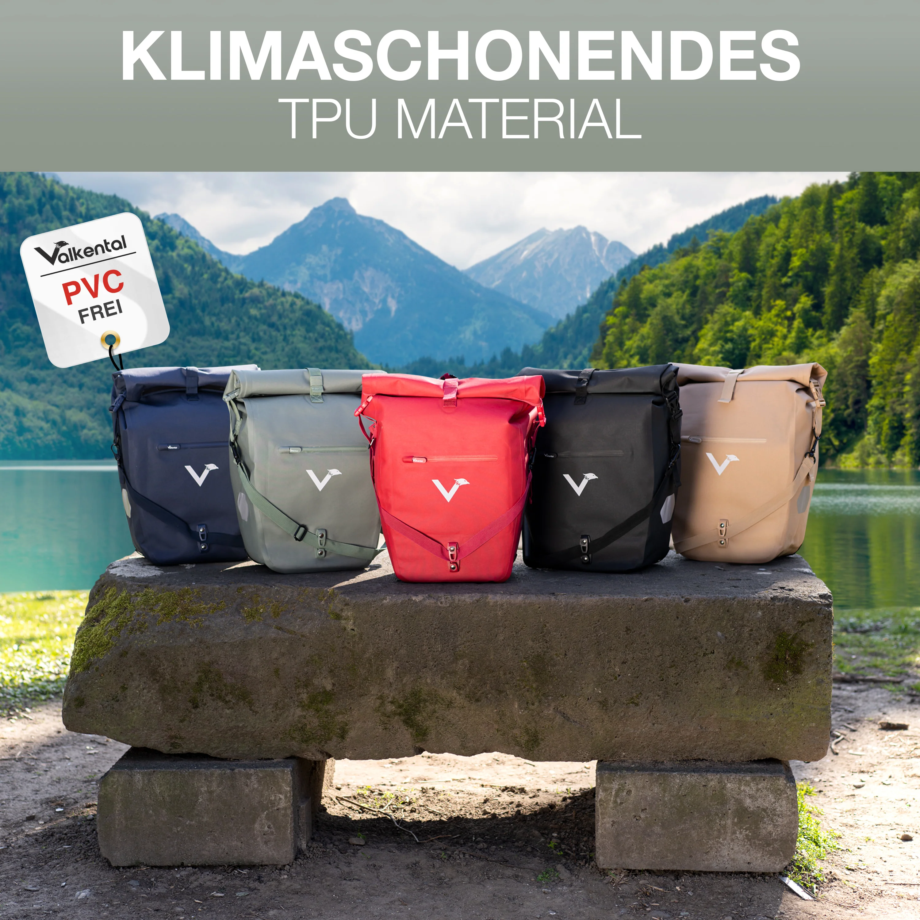 ValkOcean Gepäckträgertasche aus TPU Material - B-Ware - Image 23