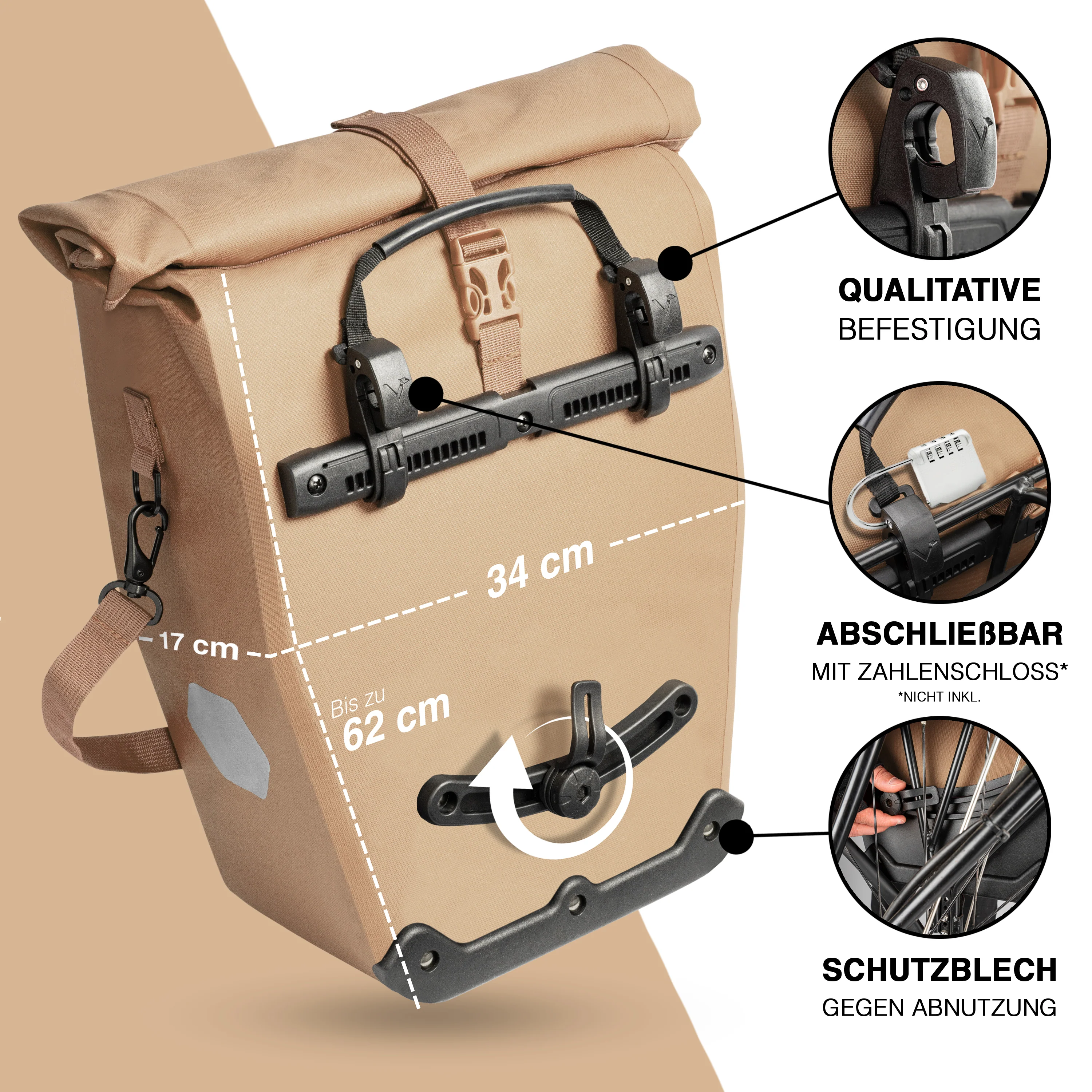 ValkOcean Gepäckträgertasche aus TPU Material - B-Ware - Image 26