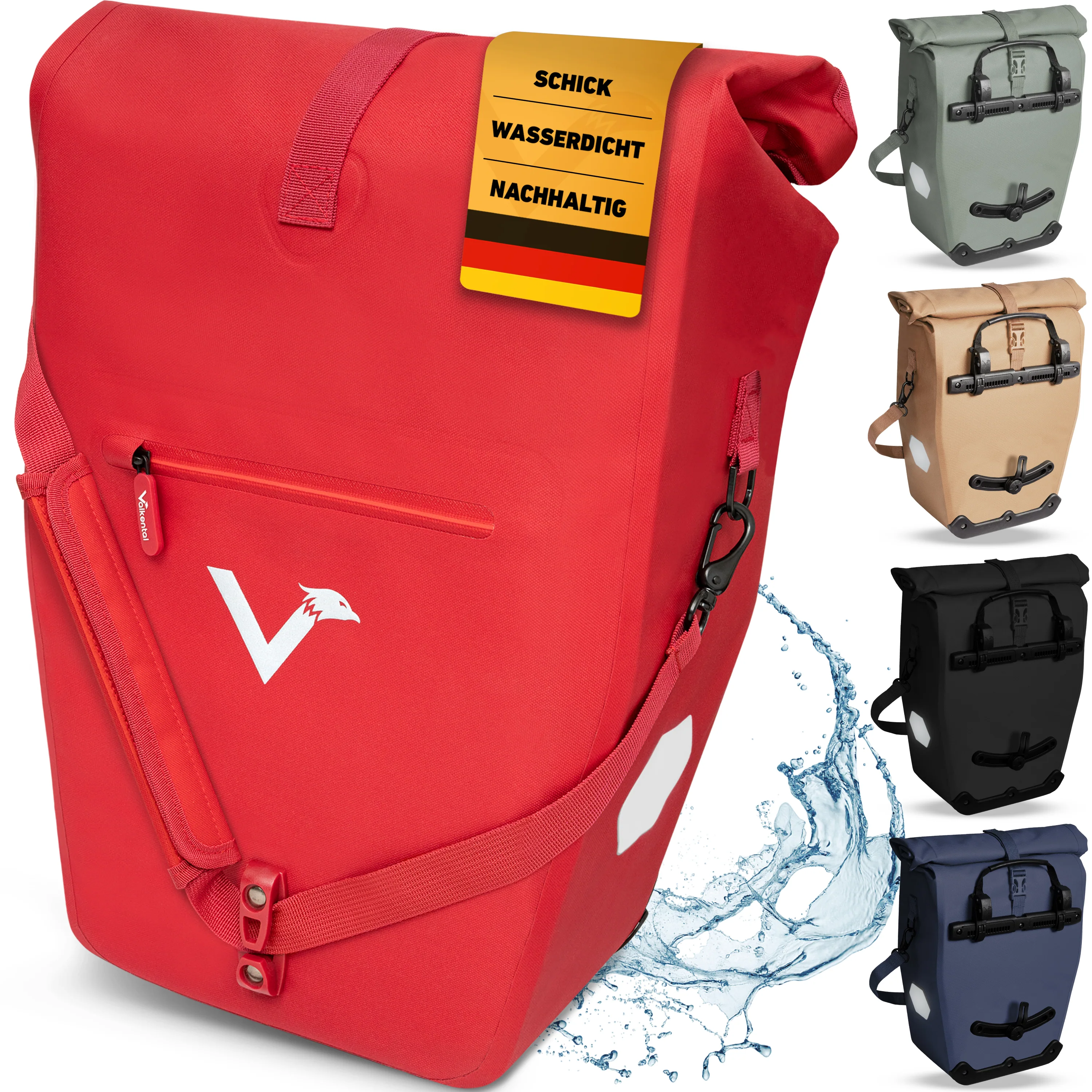 ValkOcean Gepäckträgertasche aus TPU Material - B-Ware - Image 31