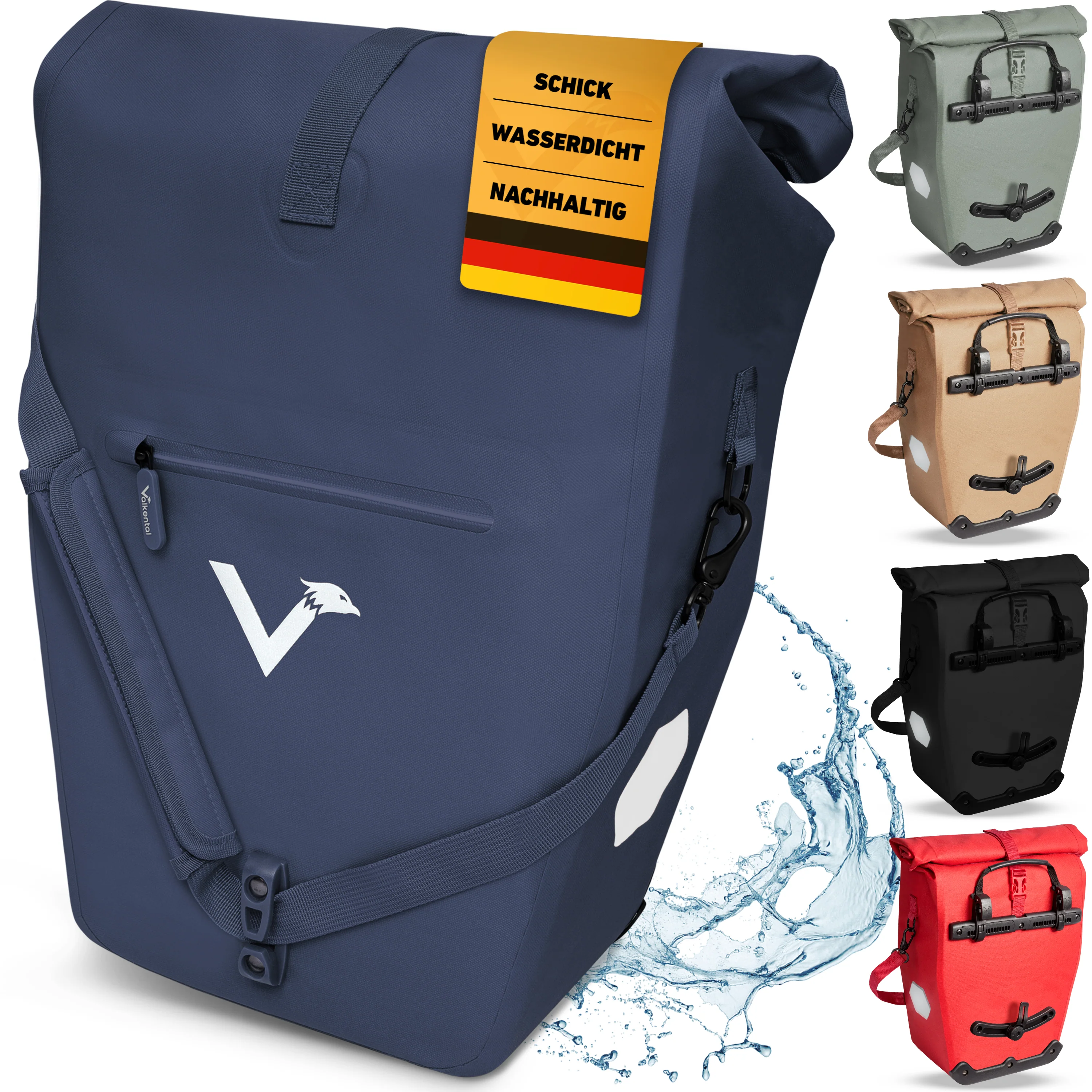 ValkOcean Gepäckträgertasche aus TPU Material - B-Ware - Image 7