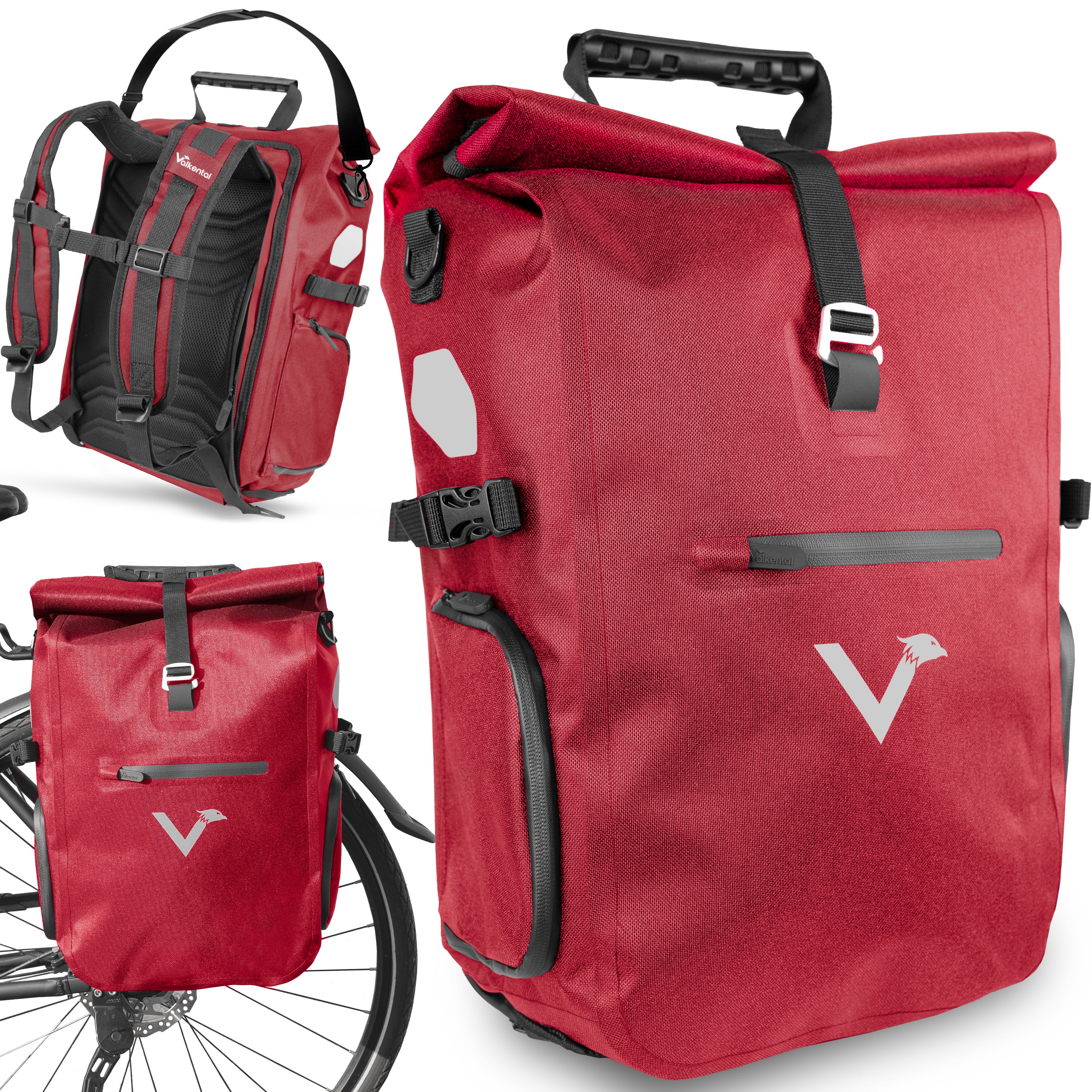 ValkPro 3in1 Fahrradtasche - hochfunktionales Multitalent - Image 36