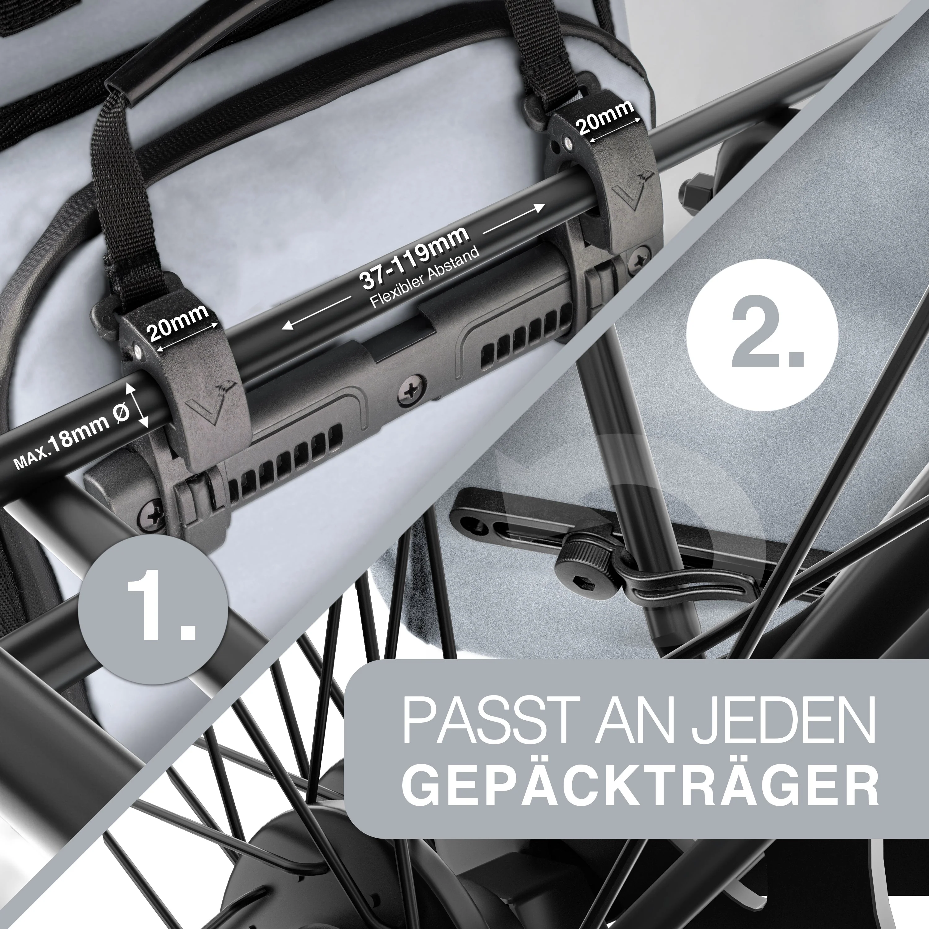 ValkPro 3in1 Fahrradtasche - hochfunktionales Multitalent | Bundle - Image 10