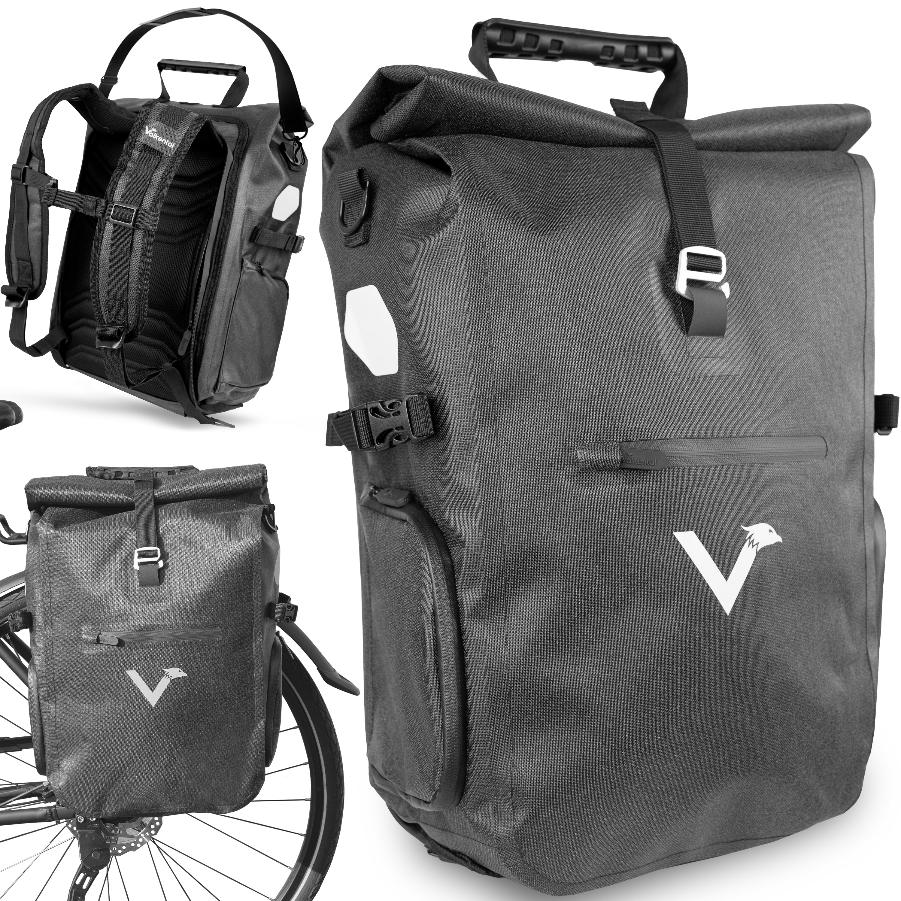 ValkPro 3in1 Fahrradtasche - hochfunktionales Multitalent | Bundle - Image 15