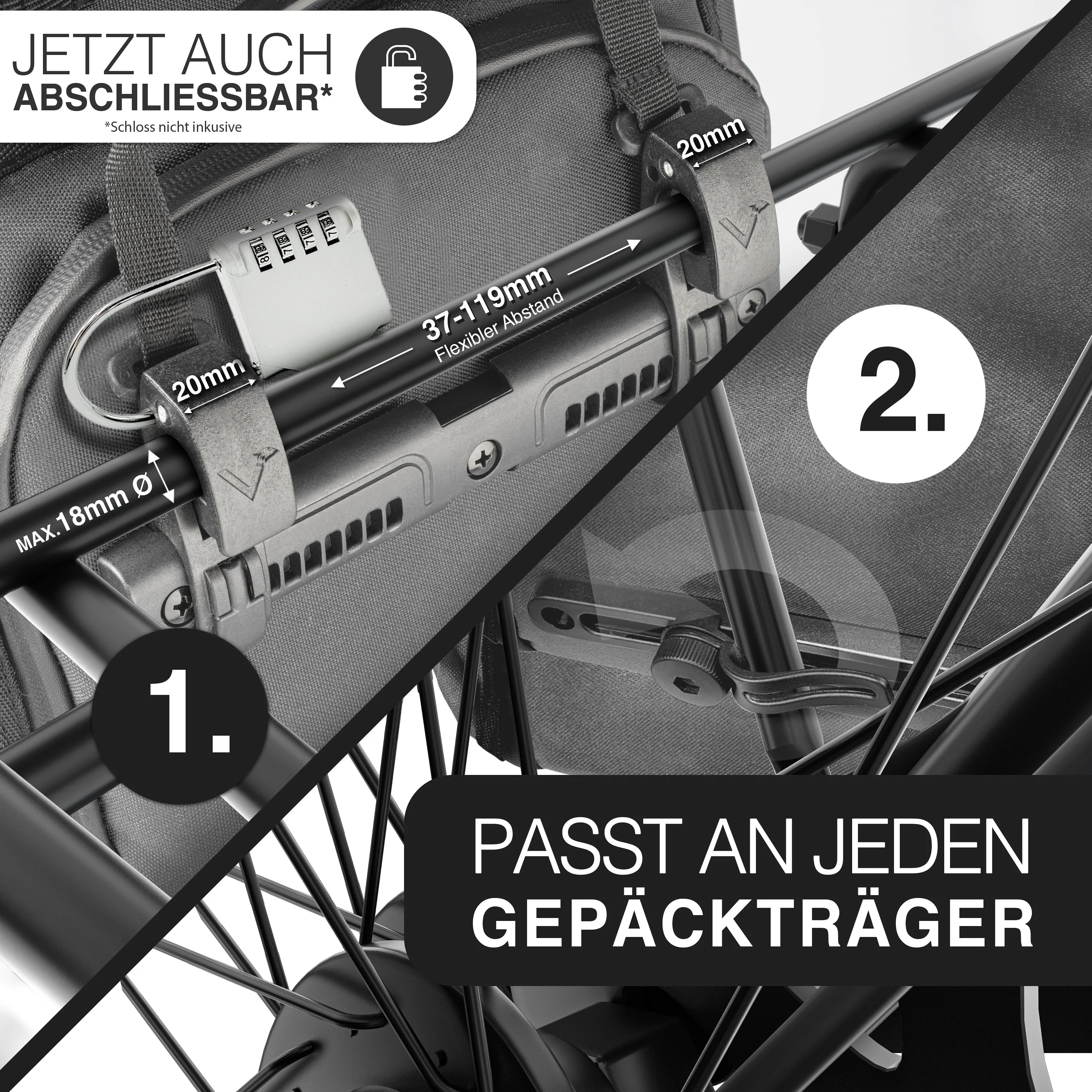 ValkPro 3in1 Fahrradtasche - hochfunktionales Multitalent | Bundle - Image 18