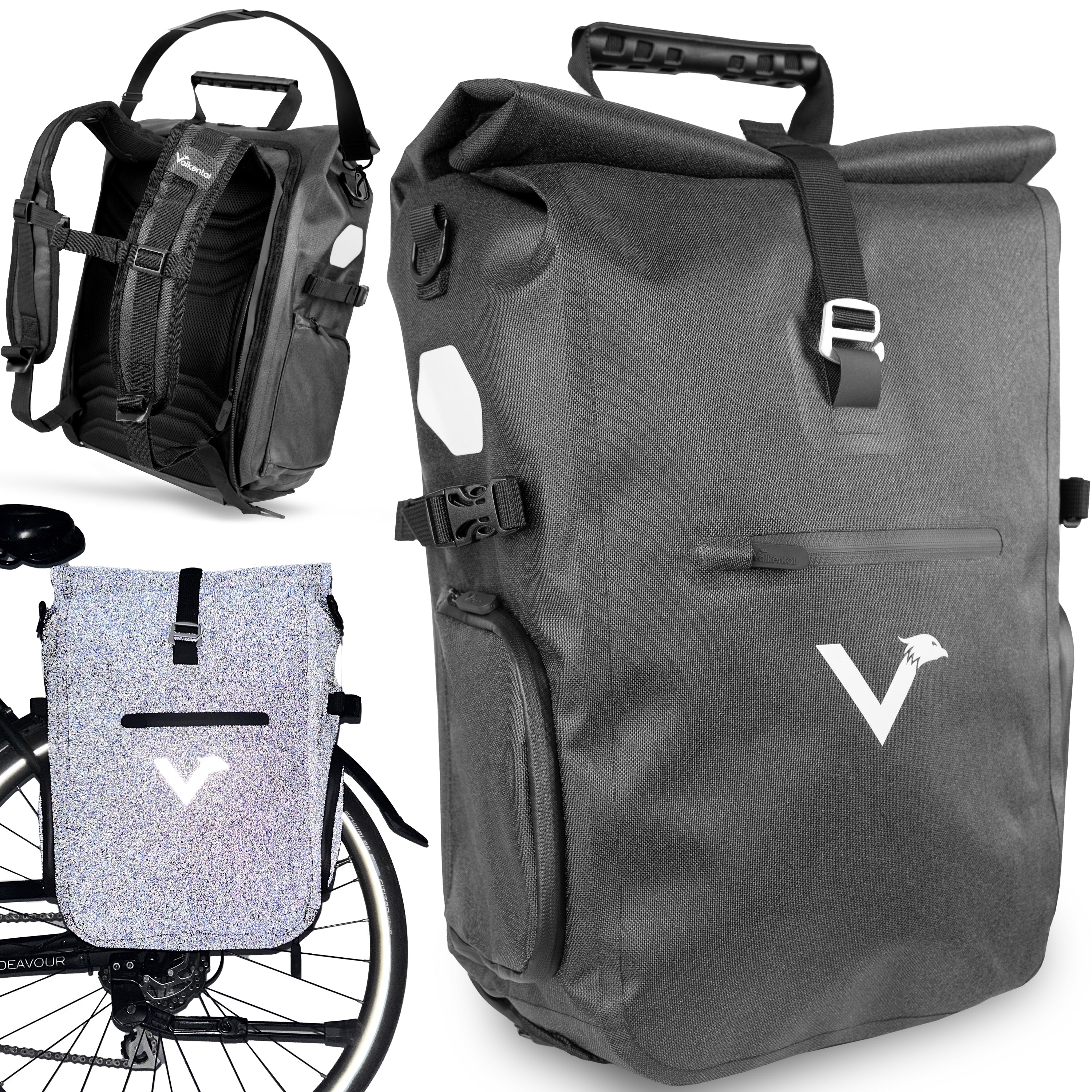 ValkPro 3in1 Fahrradtasche - hochfunktionales Multitalent | Bundle - Image 22