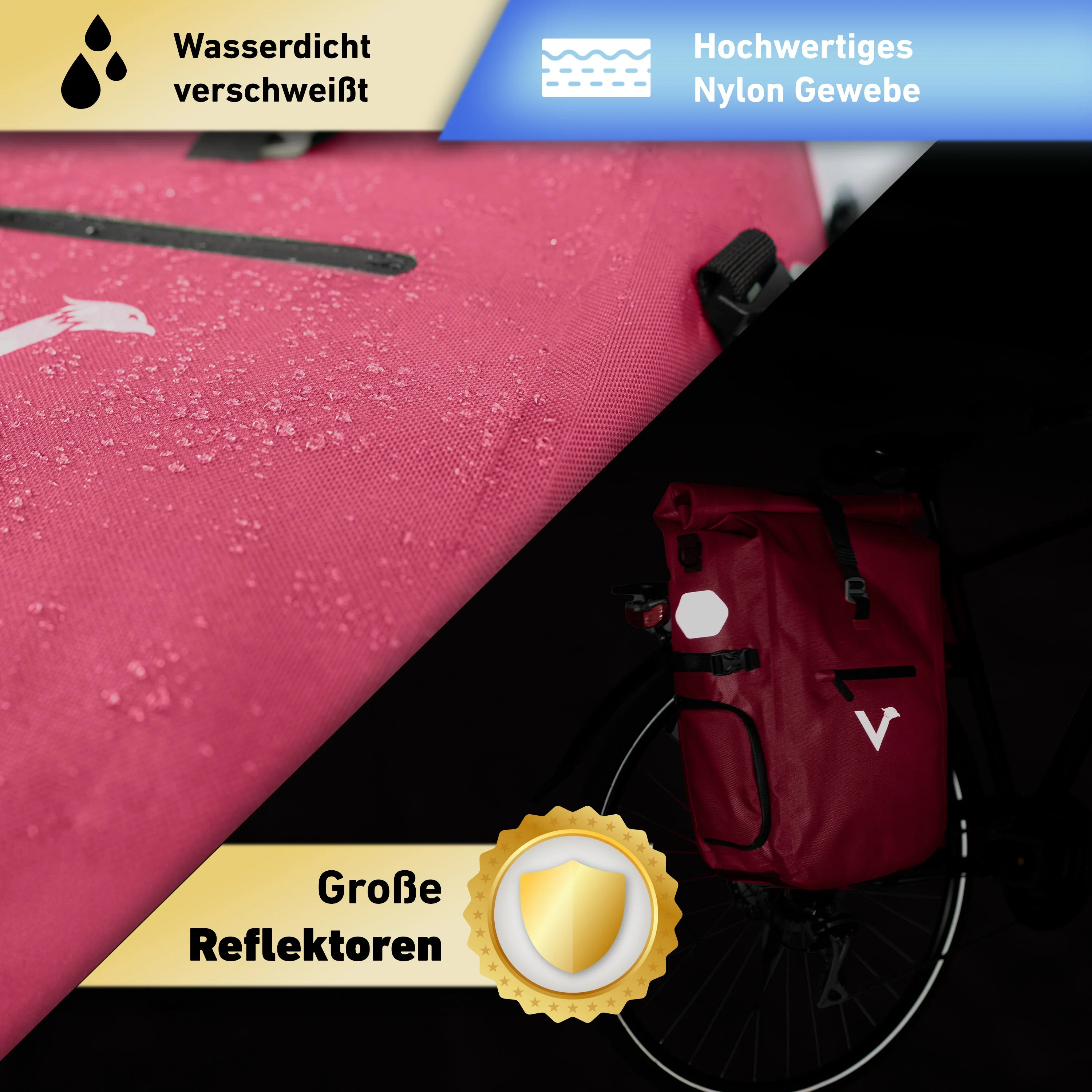 ValkPro 3in1 Fahrradtasche - hochfunktionales Multitalent | Bundle - Image 41