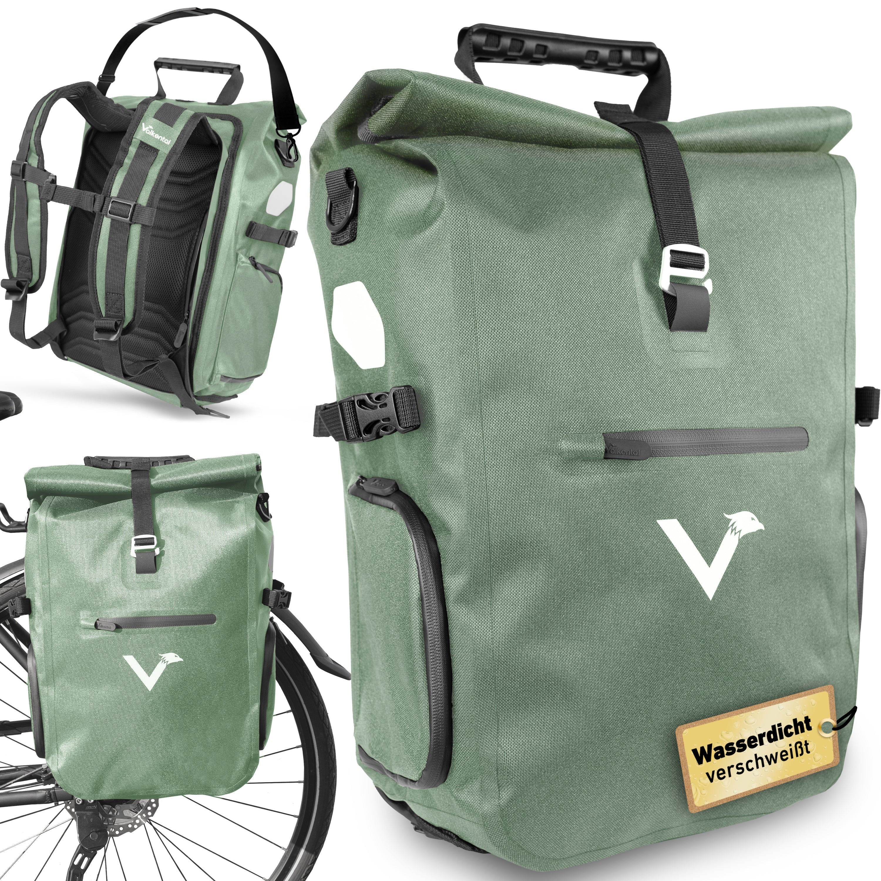 ValkPro 3in1 Fahrradtasche - hochfunktionales Multitalent | Bundle - Image 43